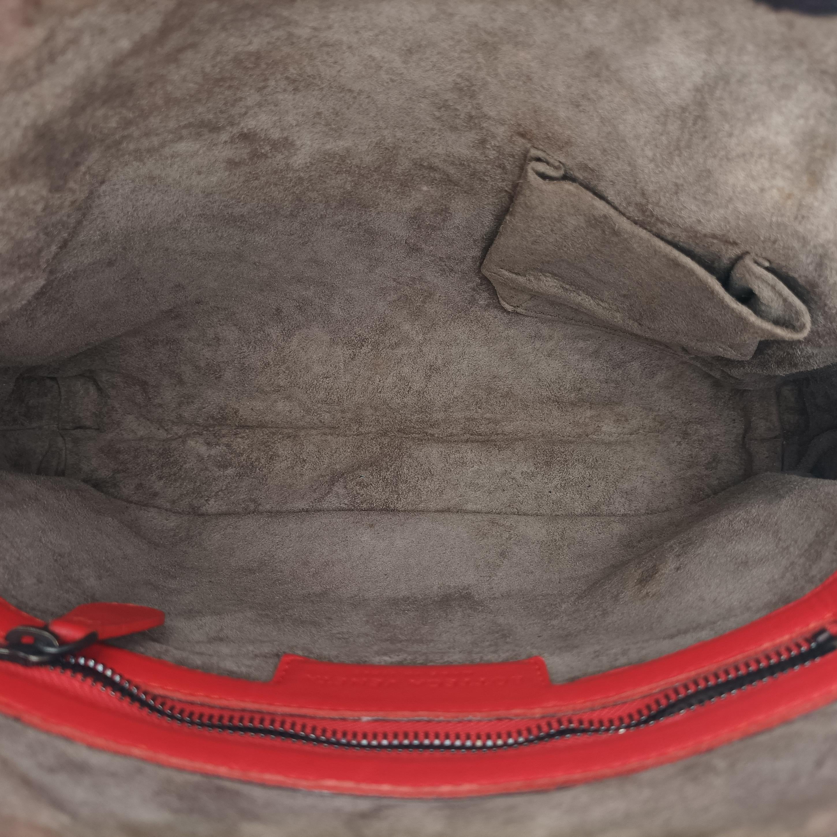 NODINI Intrecciato Orange lambskin 245354 V0016 6576 EPEV 2011 1222 Bノディーニ イントレチャート オレンジ ラムスキン 245354 V0016 6576 EPEV 2011 1222 B