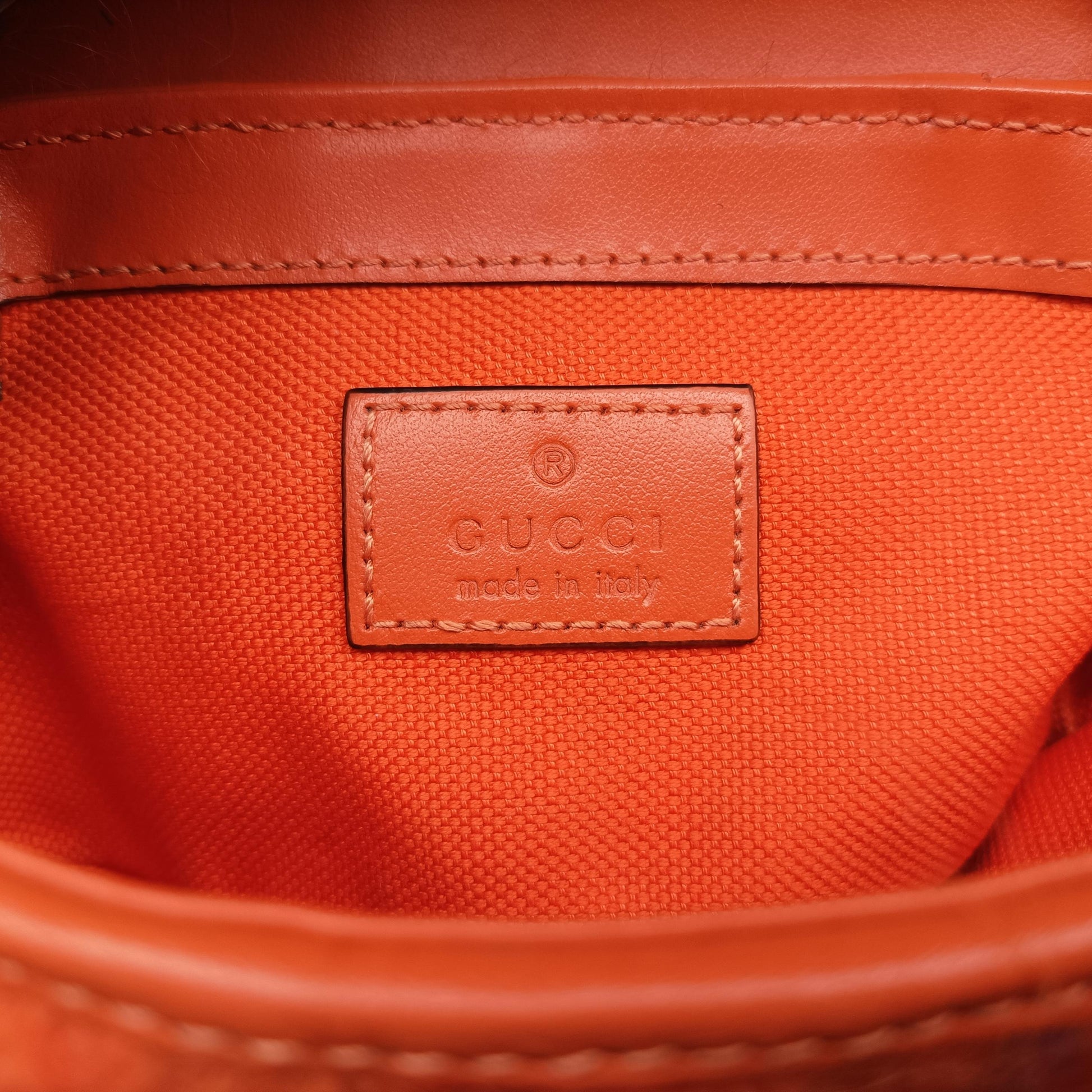 GG Marmont Orange Fur 476433 GGマーモント オレンジ ファー 476433 