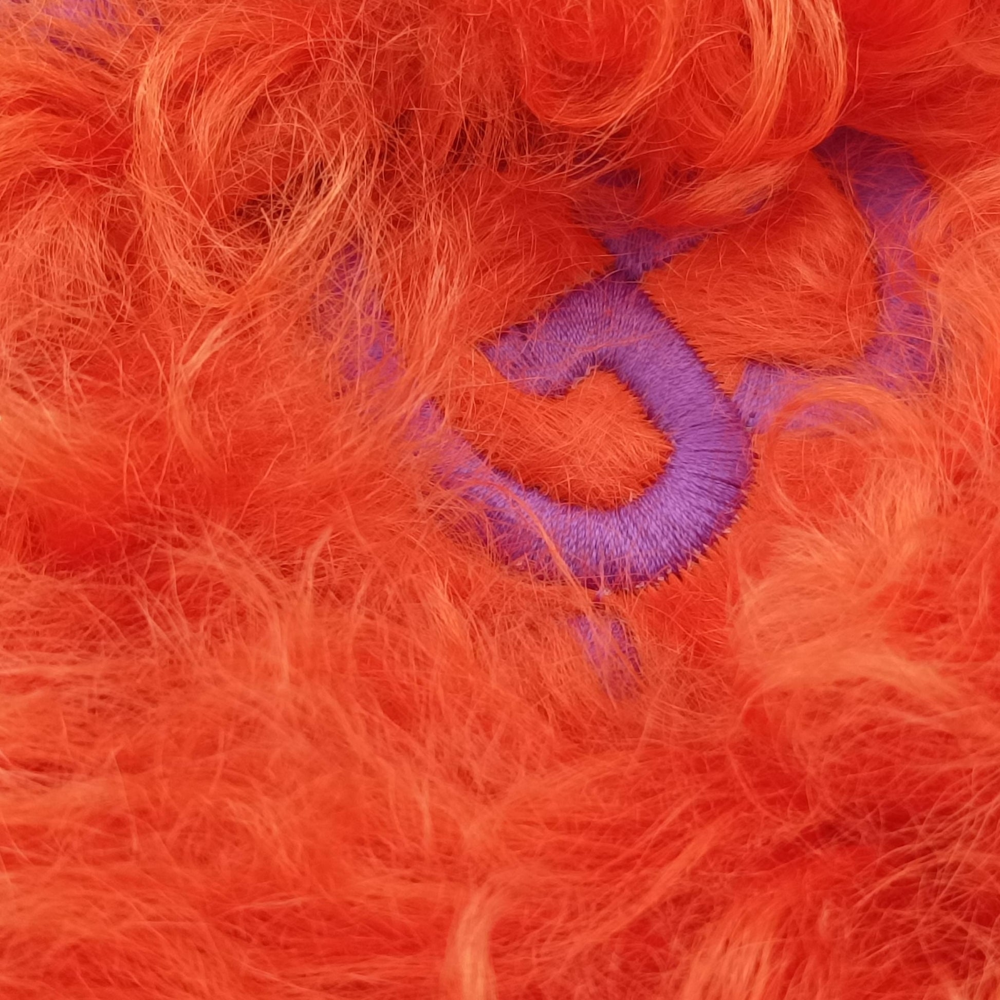 GG Marmont Orange Fur 476433 GGマーモント オレンジ ファー 476433 