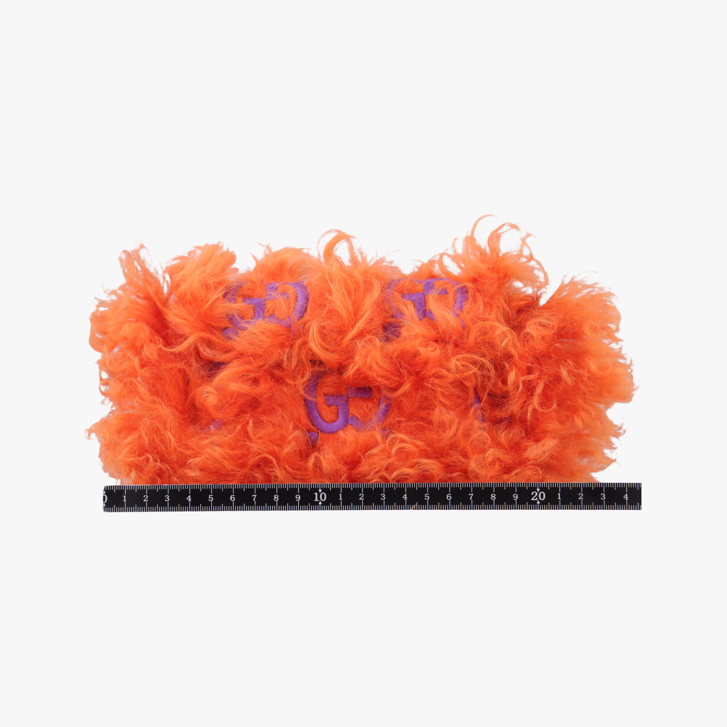 GG Marmont Orange Fur 476433 GGマーモント オレンジ ファー 476433 