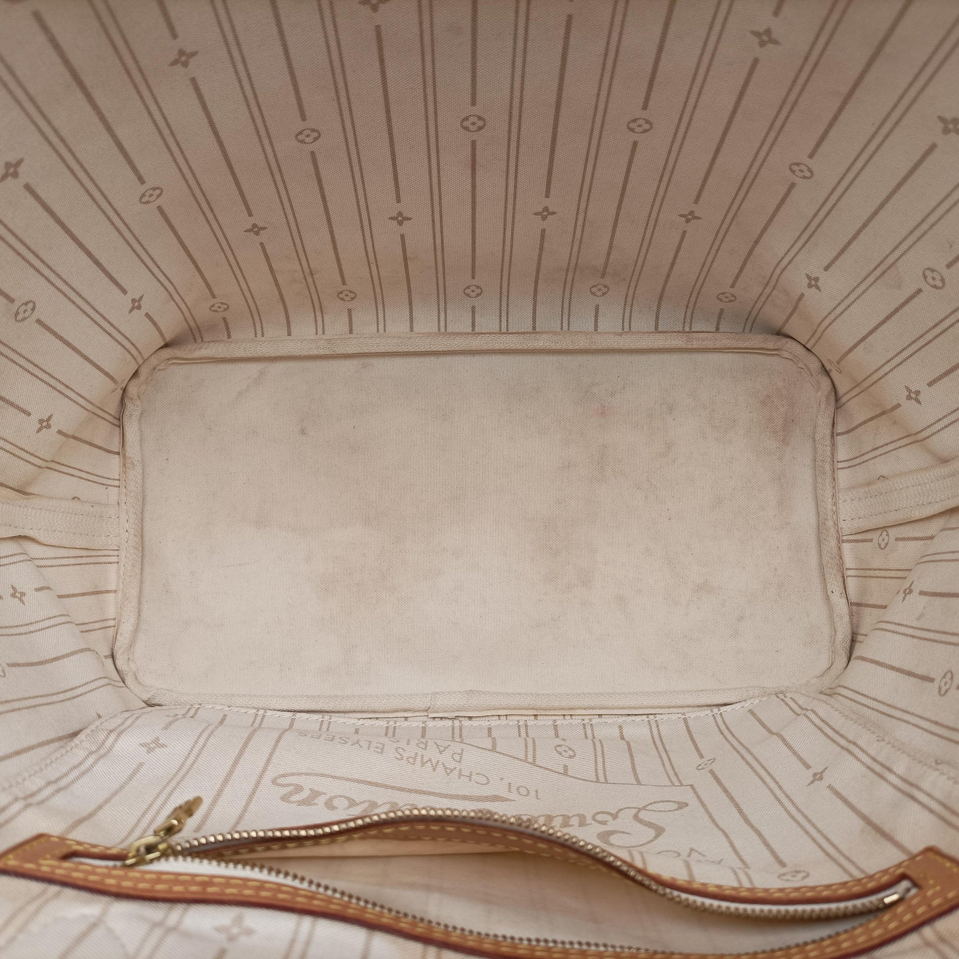 NEVERFULL MM Azur Damier　Canvas N51107 AR0143ネヴァーフルMM アズール ダミエキャンバス N51107 AR0143