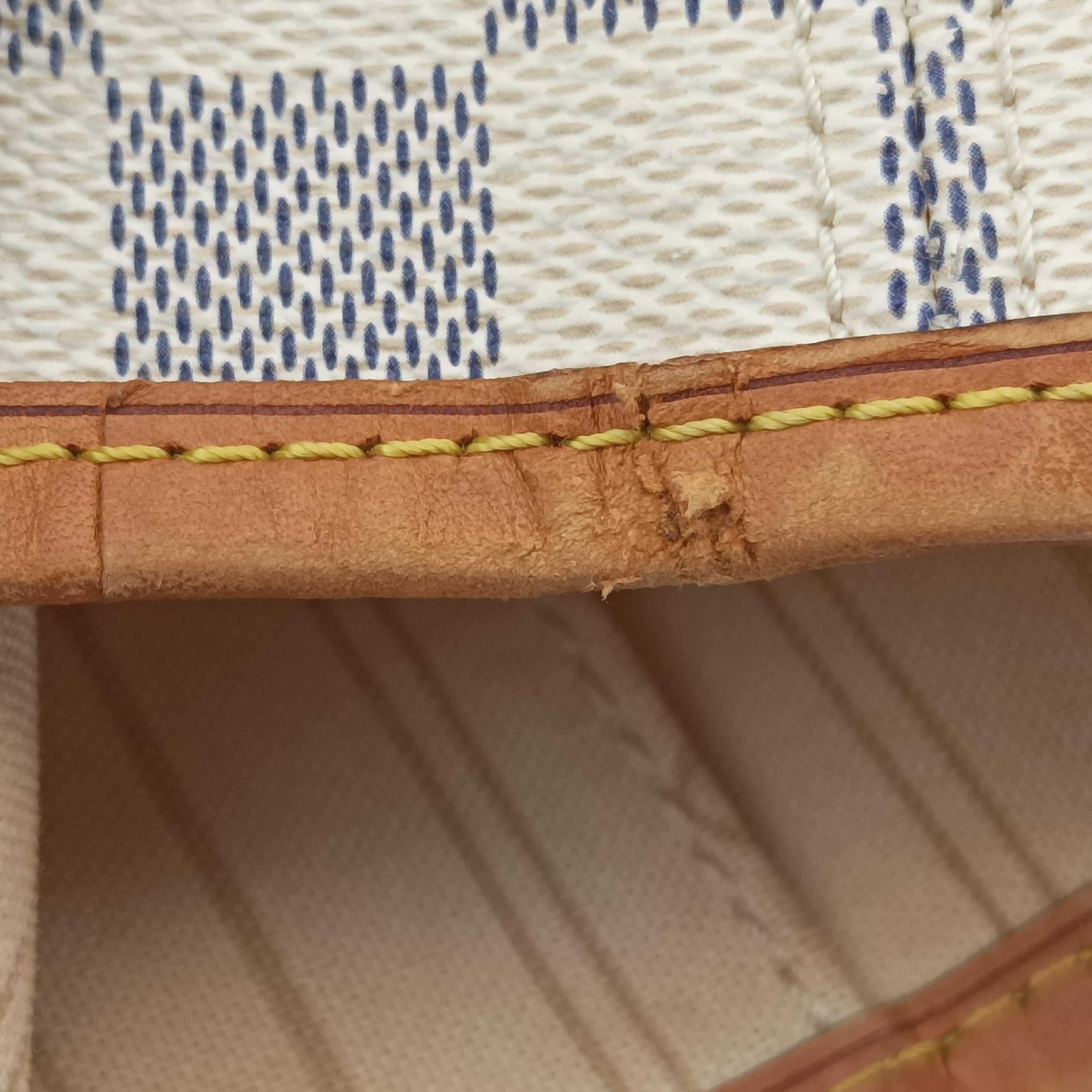 NEVERFULL MM Azur Damier　Canvas N51107 AR0143ネヴァーフルMM アズール ダミエキャンバス N51107 AR0143