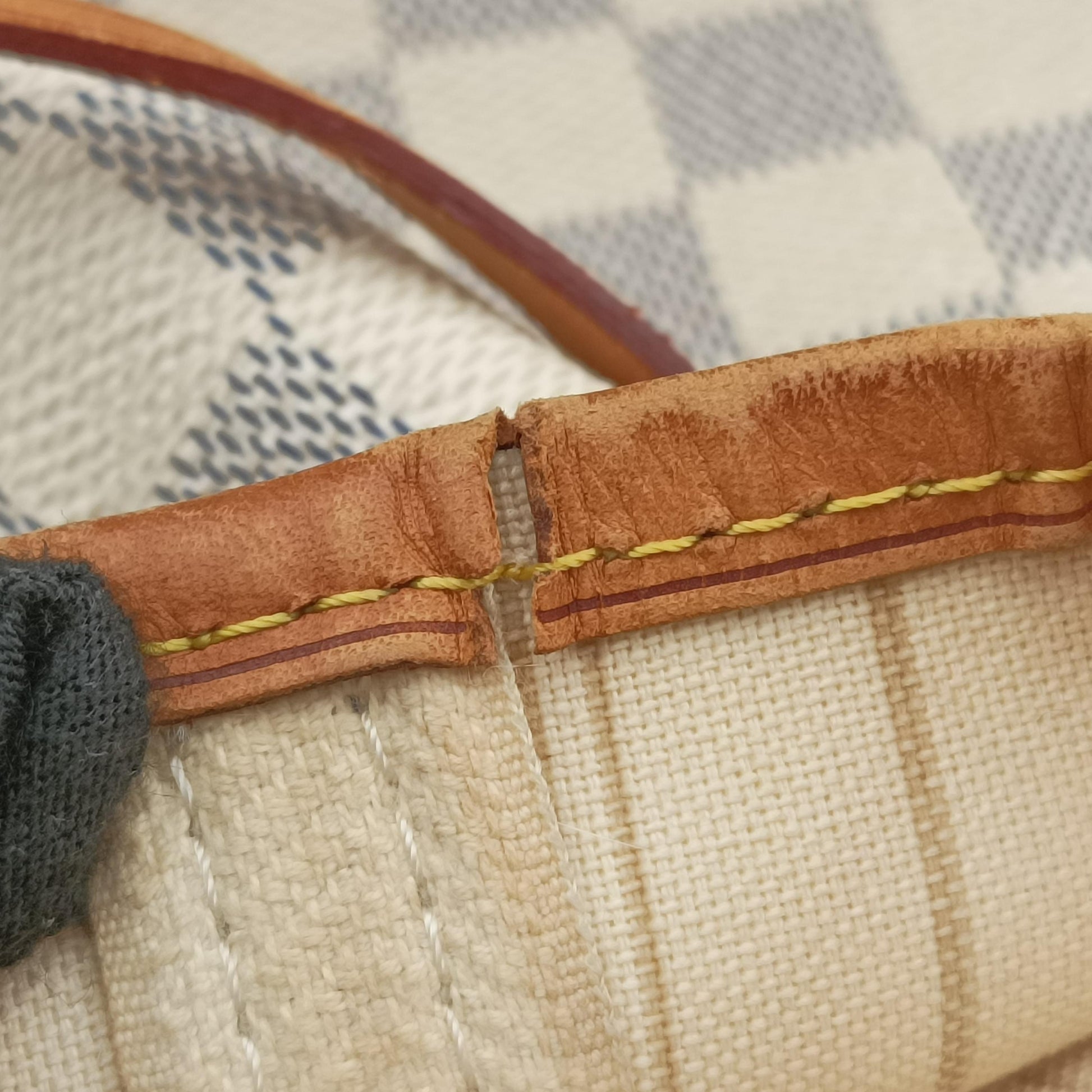 NEVERFULL MM Azur Damier　Canvas N51107 AR0143ネヴァーフルMM アズール ダミエキャンバス N51107 AR0143