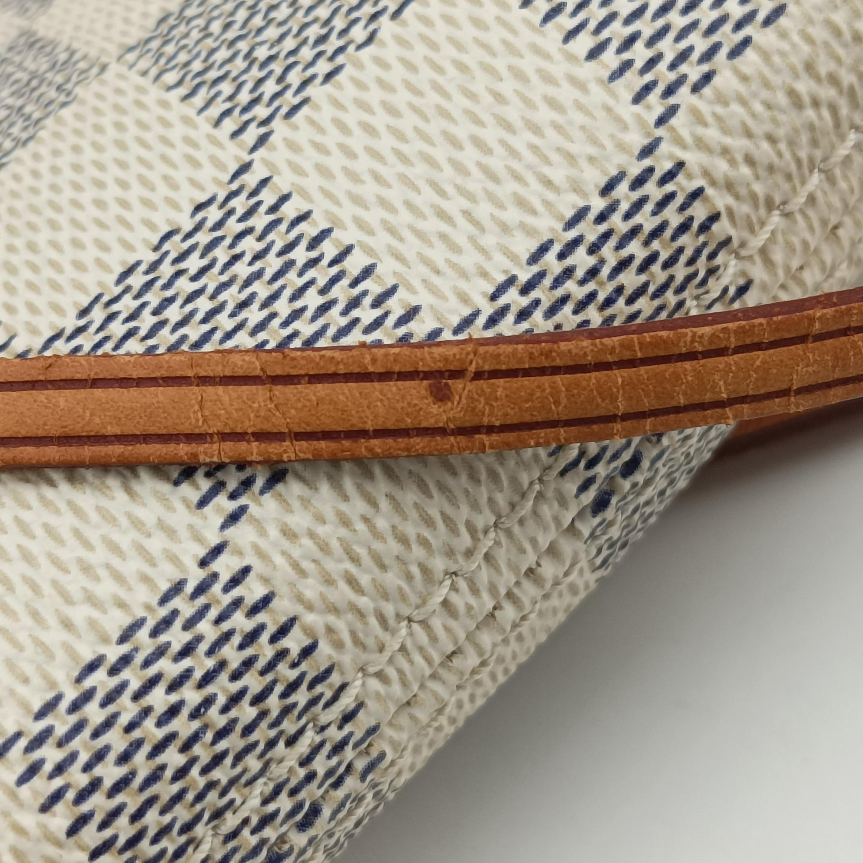 NEVERFULL MM Azur Damier　Canvas N51107 AR0143ネヴァーフルMM アズール ダミエキャンバス N51107 AR0143
