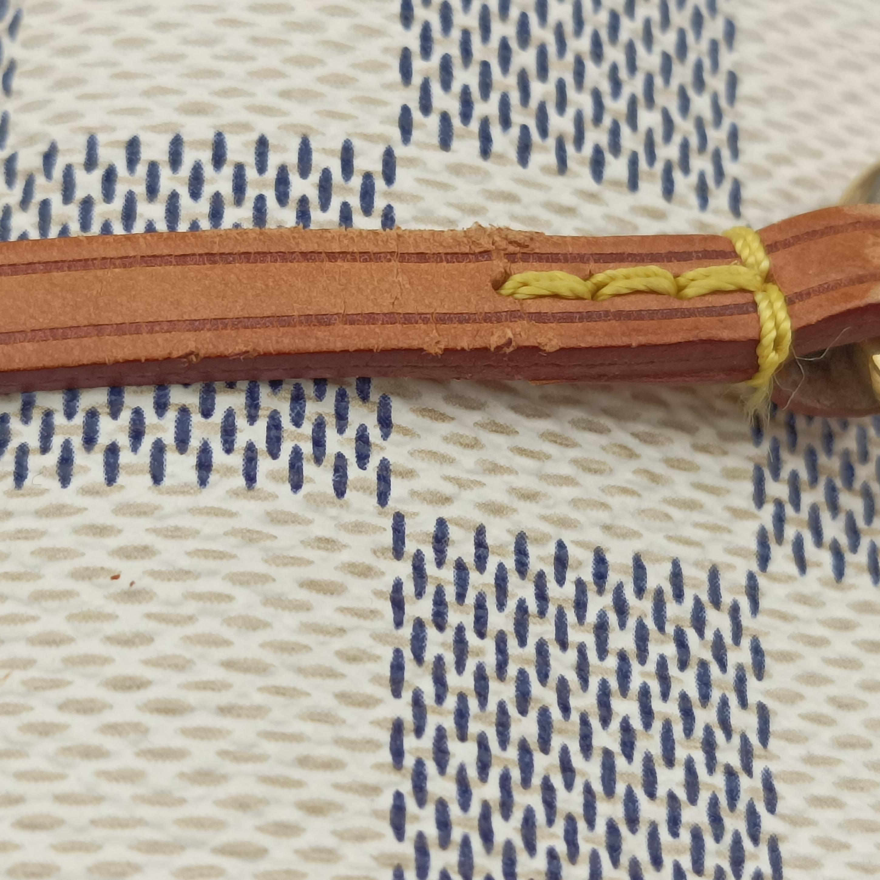 NEVERFULL MM Azur Damier　Canvas N51107 AR0143ネヴァーフルMM アズール ダミエキャンバス N51107 AR0143