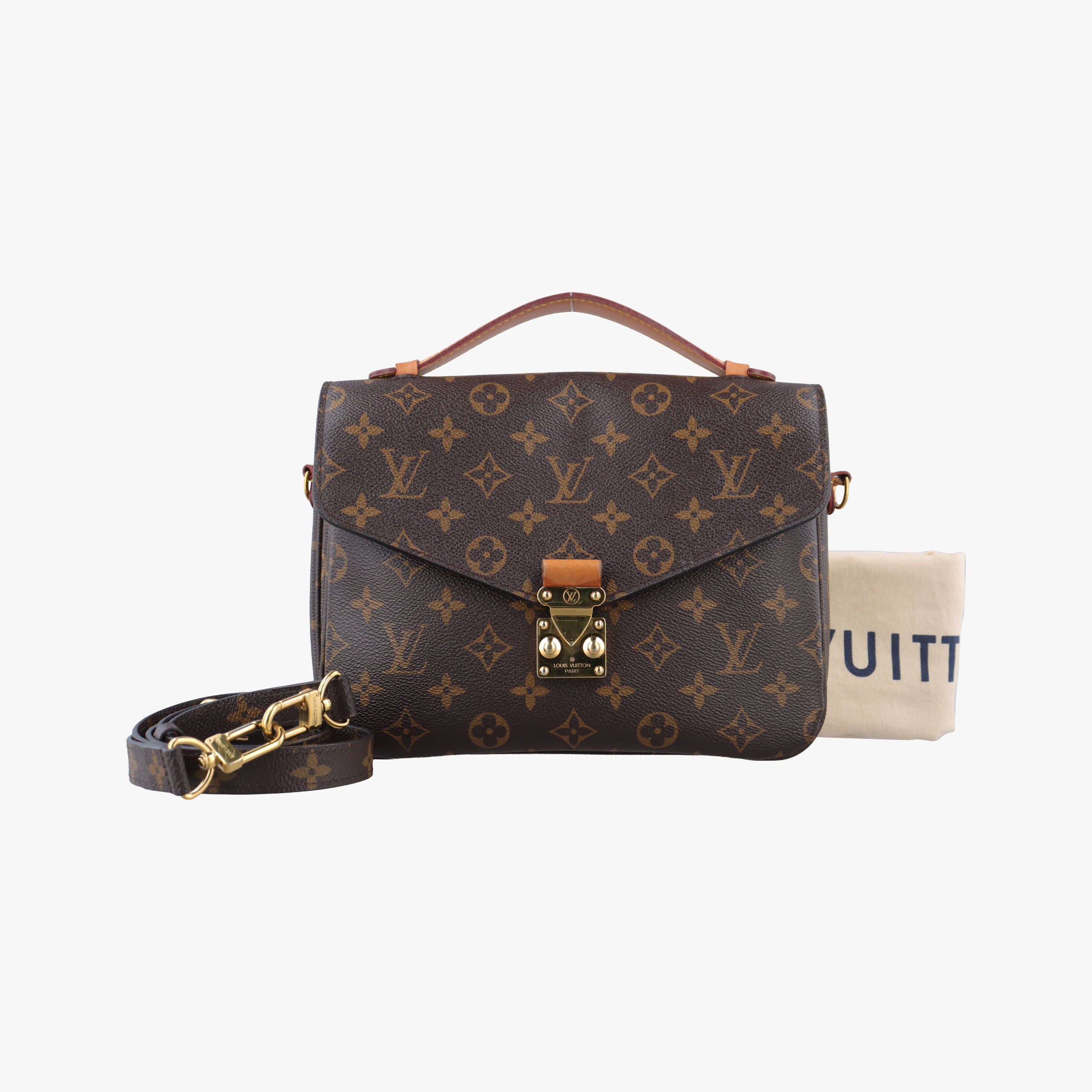 Pochette Metis MM Brown Monogram Canvas M44875 DU1179ポシェットメティスMM モノグラム/ブラウン系 モノグラムキャンバス M44875 DU1179