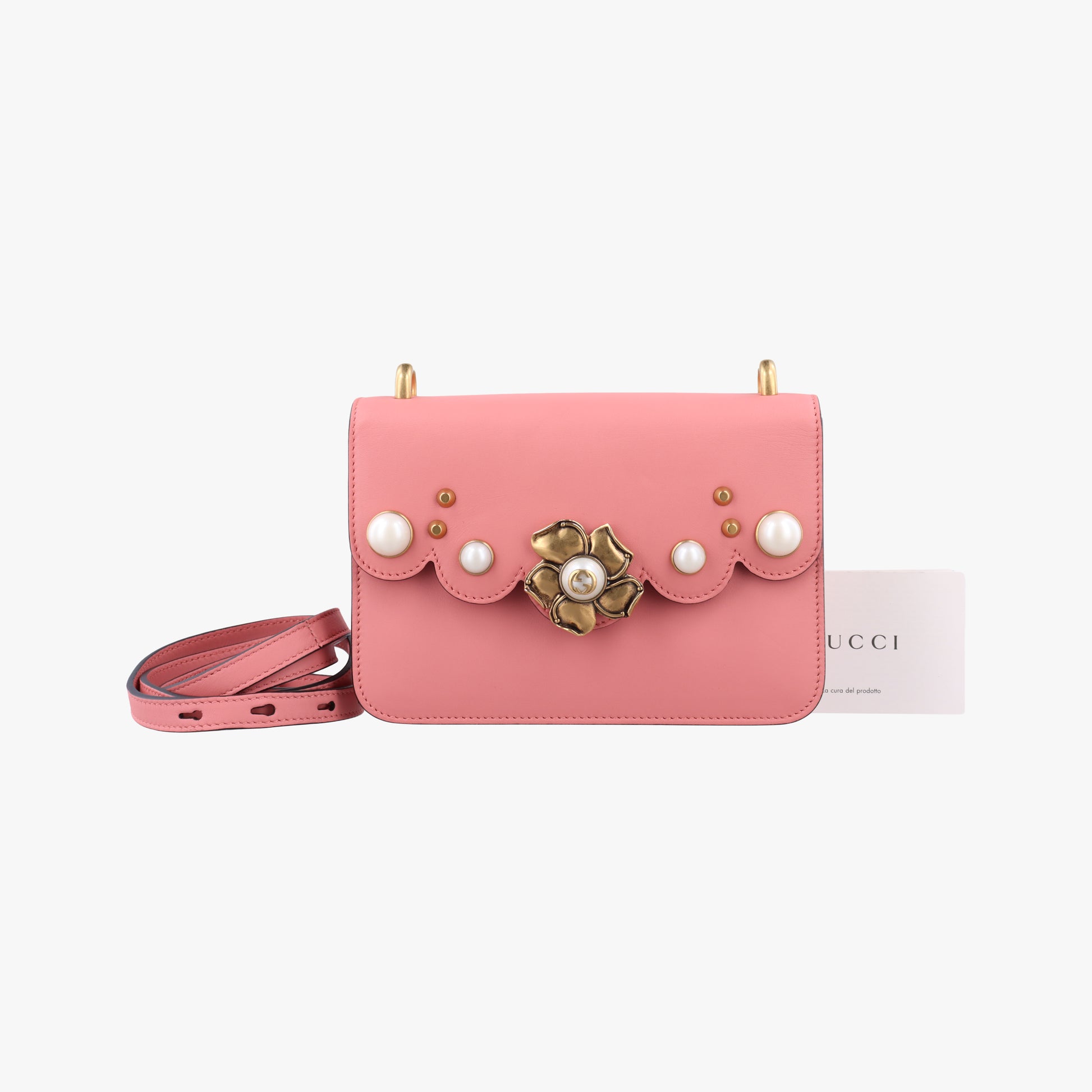 Pearly Peony Pink Leather 432682 B019776566パーリーピオニー ピンク レザー 432682 B019776566