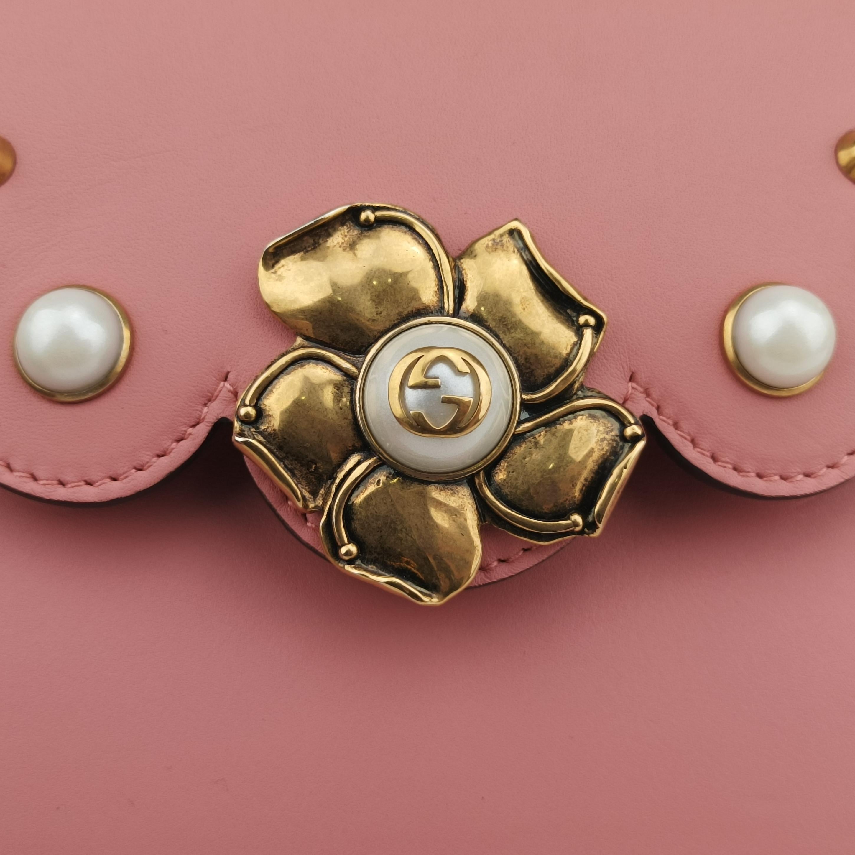 Pearly Peony Pink Leather 432682 B019776566パーリーピオニー ピンク レザー 432682 B019776566