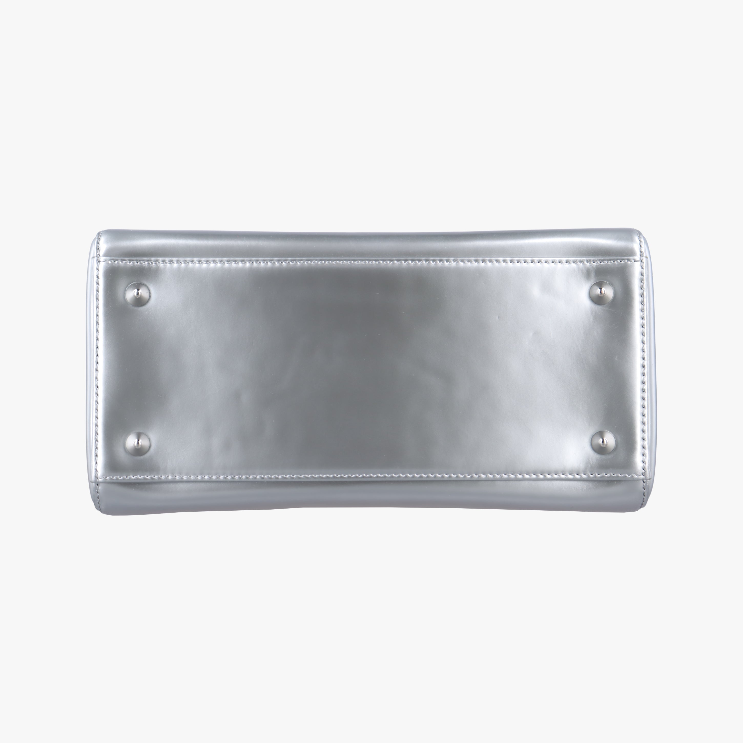 Lady Dior Silver Enamel 21-MA-0173レディディオール シルバー エナメル 21-MA-0173