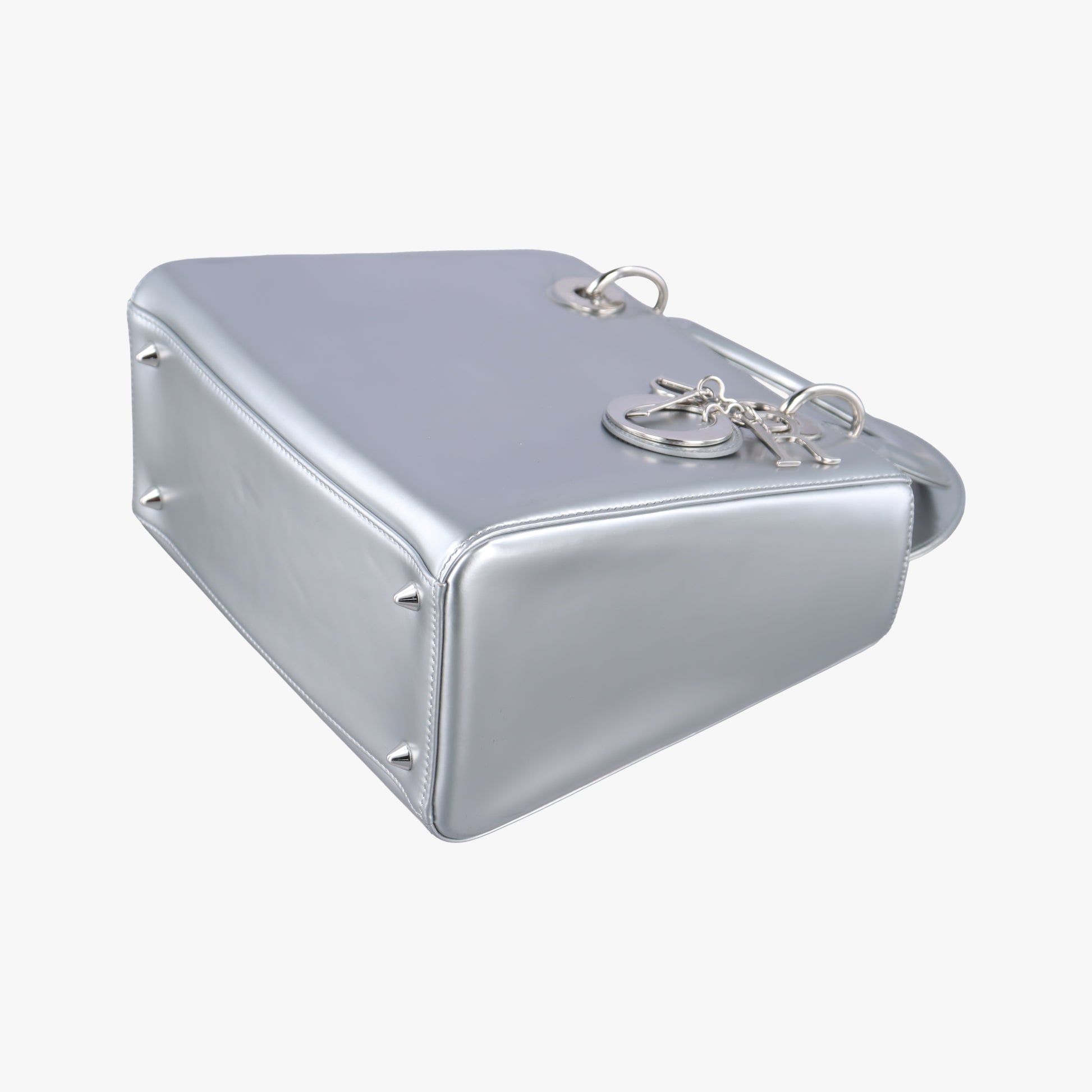 Lady Dior Silver Enamel 21-MA-0173レディディオール シルバー エナメル 21-MA-0173