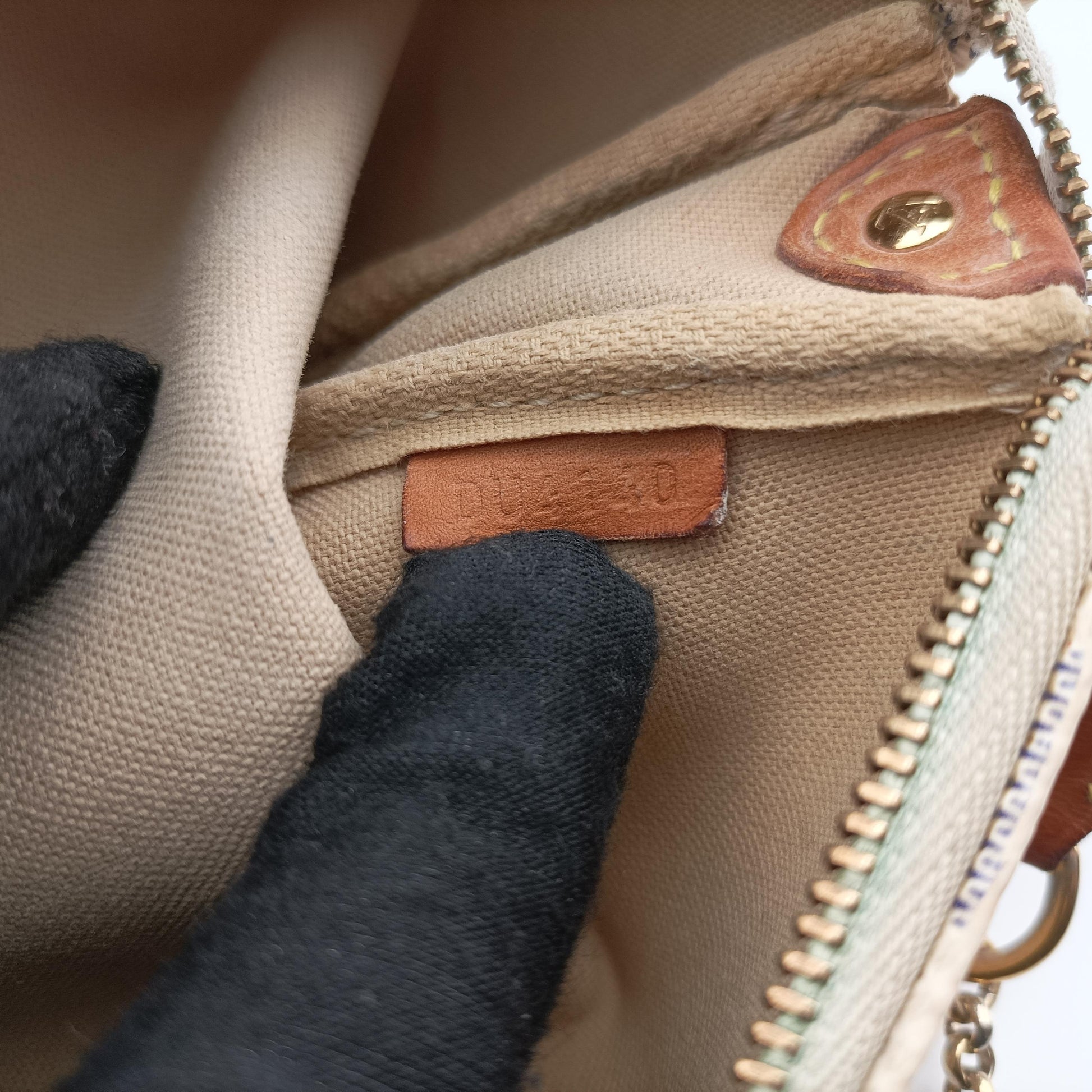 EVA AZUR Damier Canvas N55214 DU4140エヴァ アズール ダミエキャンバス N55214 DU4140