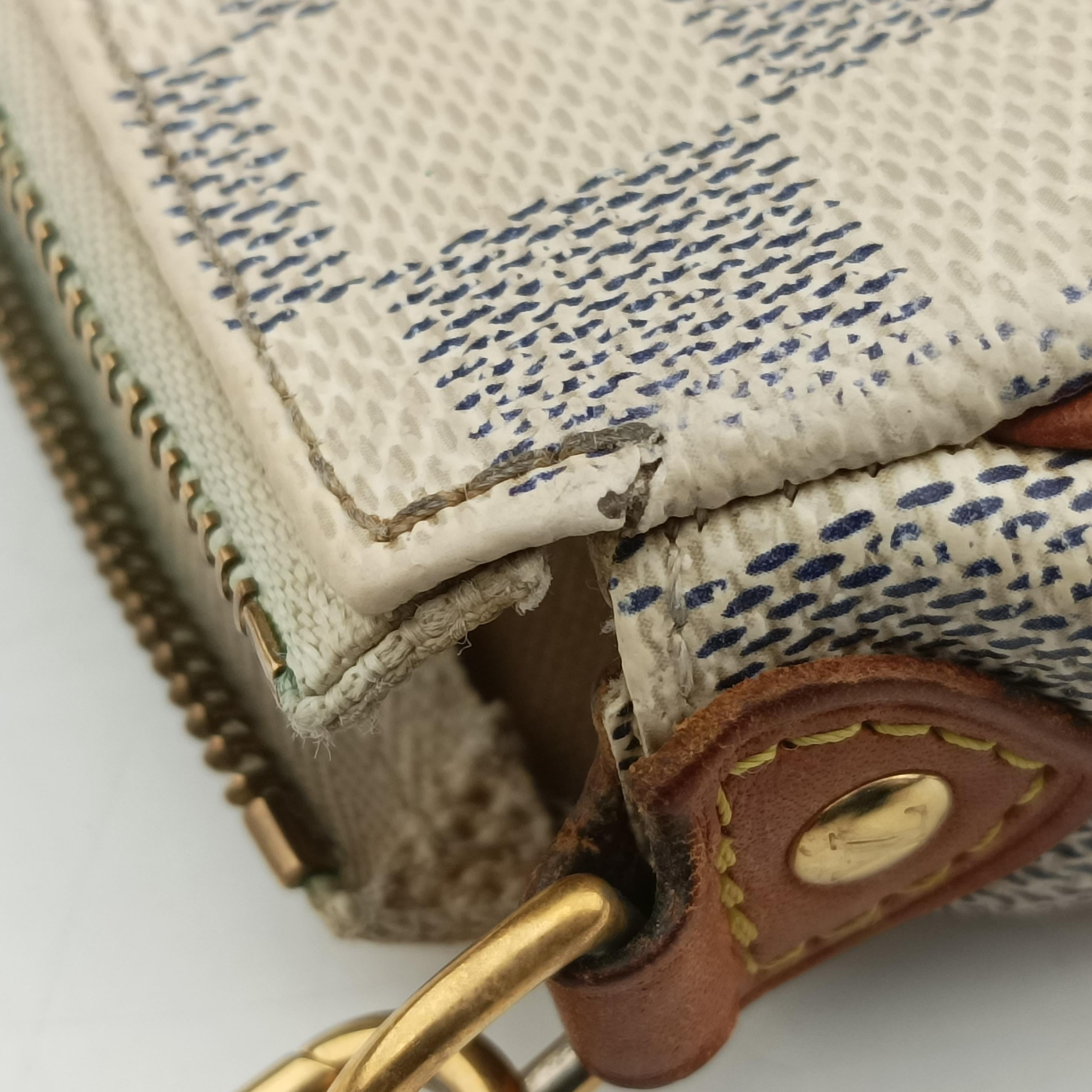 EVA AZUR Damier Canvas N55214 DU4140エヴァ アズール ダミエキャンバス N55214 DU4140