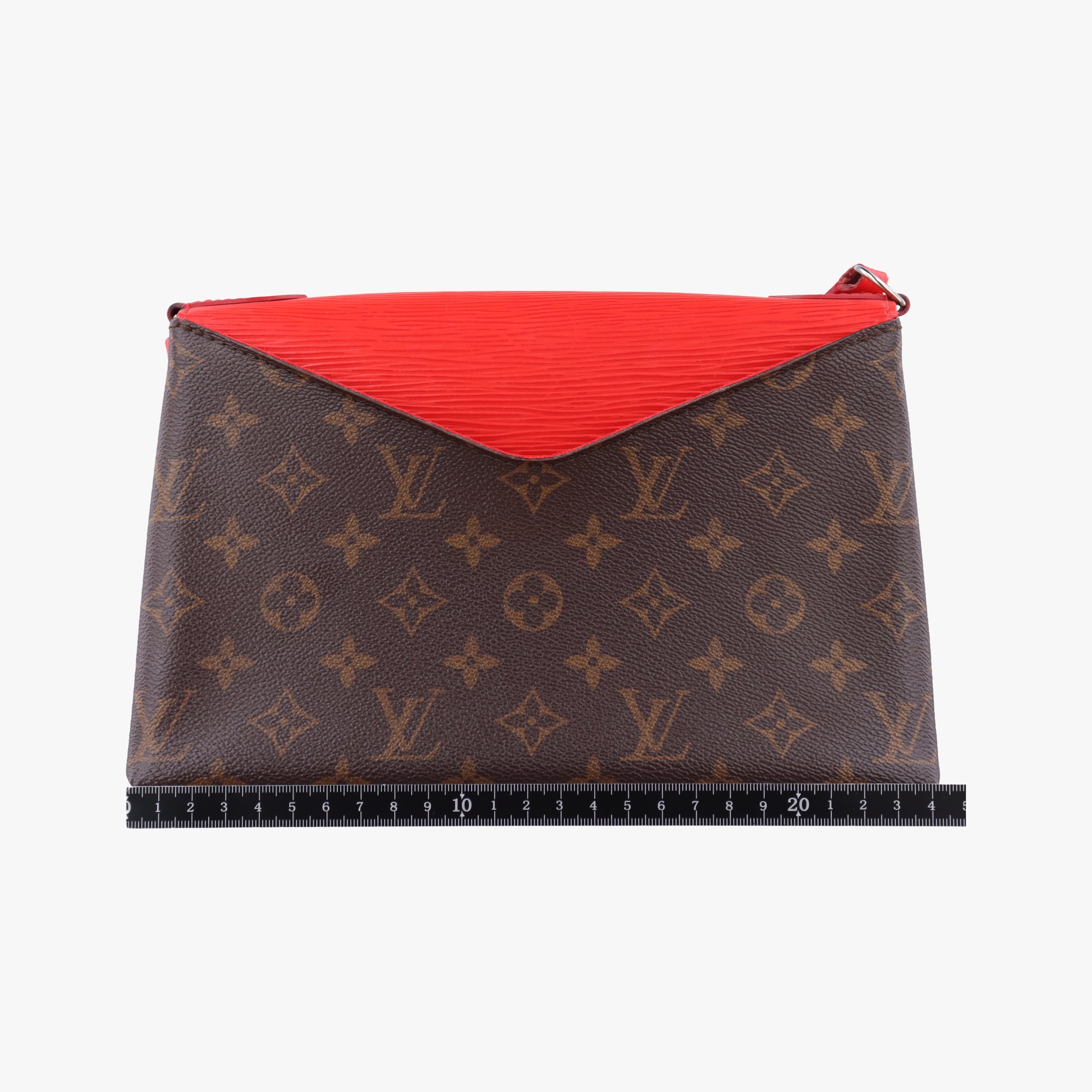 SAINT MICHEL brown×COQUELICOT Monogram Canvas×calf leather M44031 CA0198サンミシェル モノグラム/ブラウン系×コクリコ モノグラムキャンバス×カーフレザー M44031 CA0198