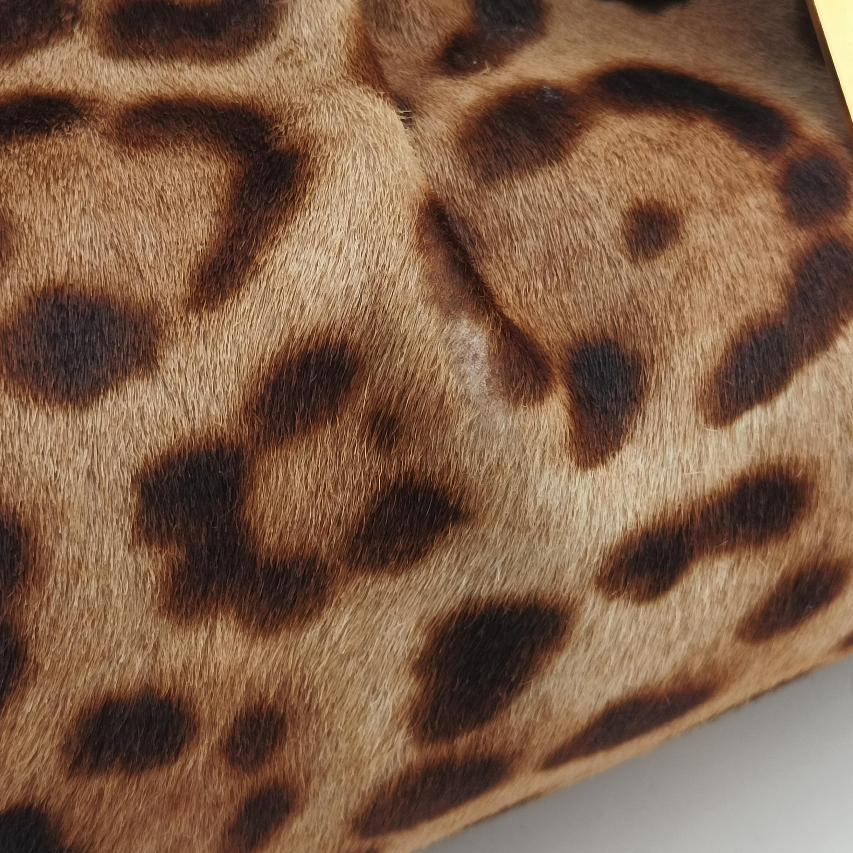 Leopard print Multicolour ponyhair レオパード プリント マルチカラー ハラコ 