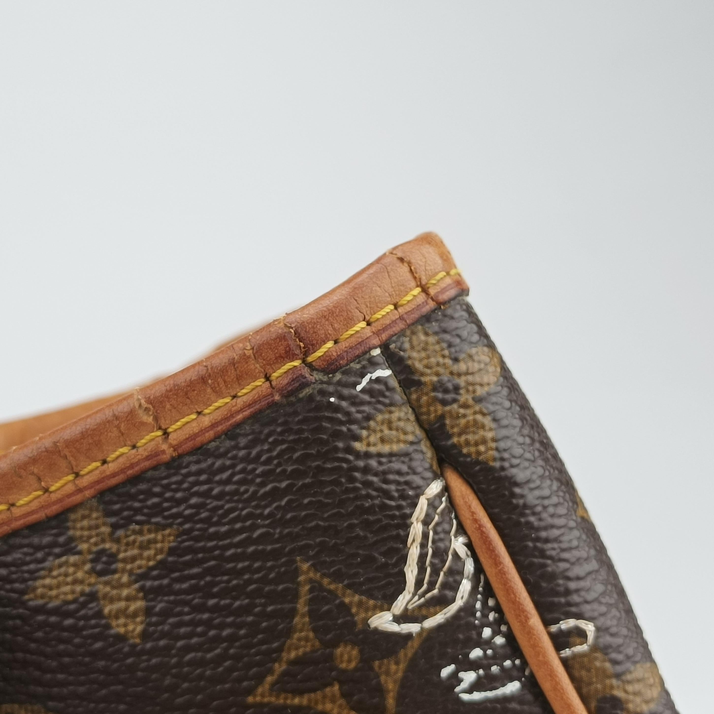 Monogram Danteel Batignolles Horizontal brown×Arjun Monogram Canvas×calf leather M95400 CA1017モノグラムダンテェル バティニョールオリゾンタル モノグラムxアルジャン モノグラムキャンバス×カーフレザー M95400 CA1017