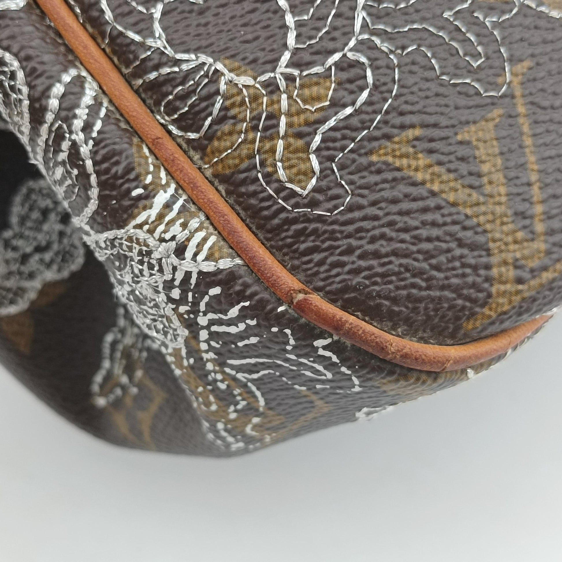 Monogram Danteel Batignolles Horizontal brown×Arjun Monogram Canvas×calf leather M95400 CA1017モノグラムダンテェル バティニョールオリゾンタル モノグラムxアルジャン モノグラムキャンバス×カーフレザー M95400 CA1017