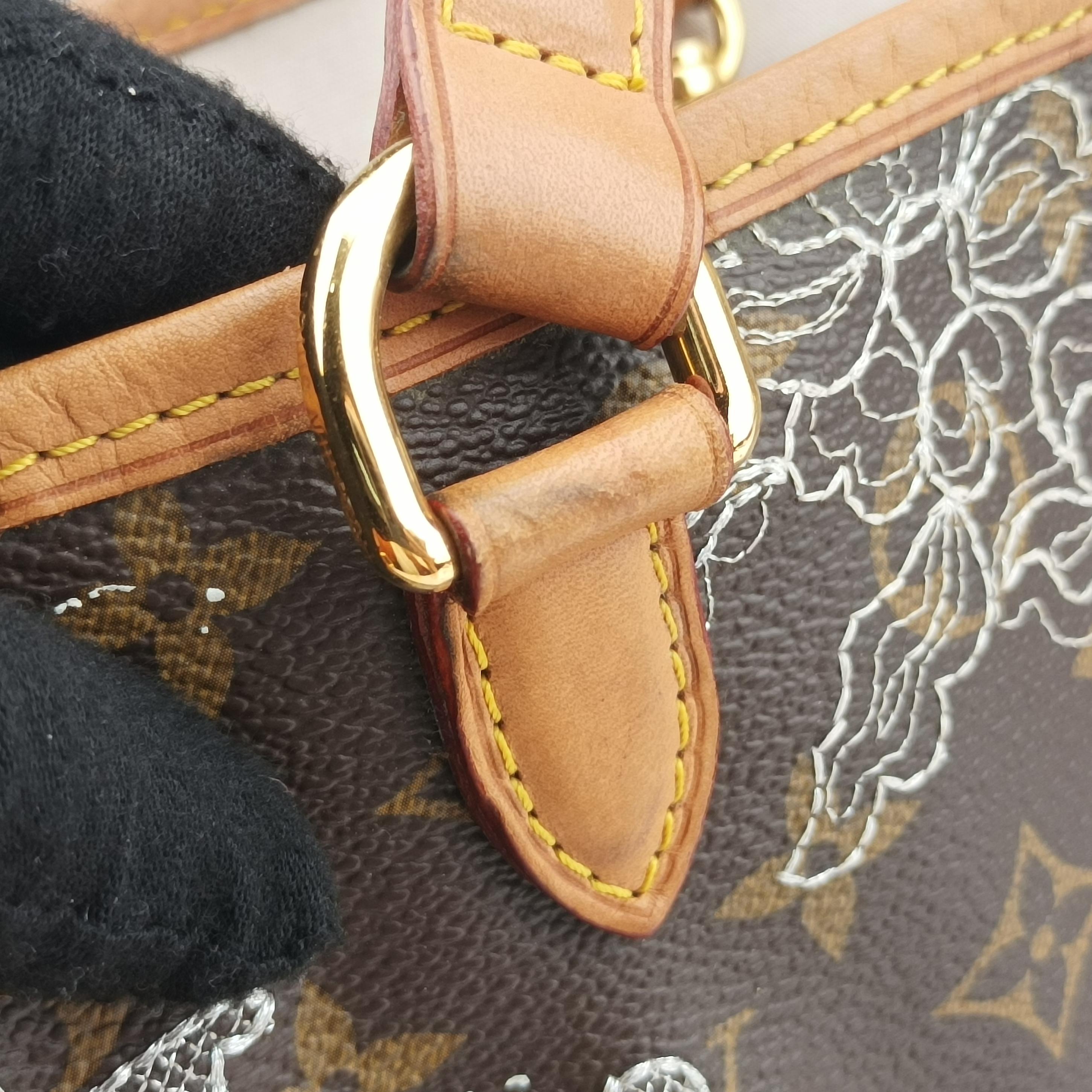 Monogram Danteel Batignolles Horizontal brown×Arjun Monogram Canvas×calf leather M95400 CA1017モノグラムダンテェル バティニョールオリゾンタル モノグラムxアルジャン モノグラムキャンバス×カーフレザー M95400 CA1017