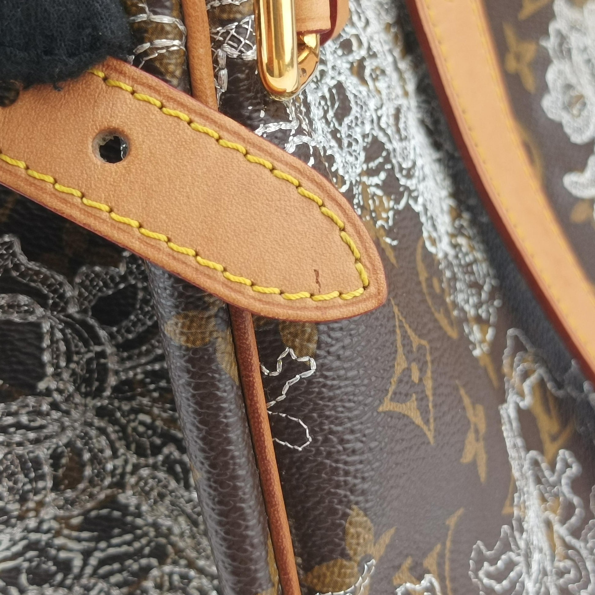 Monogram Danteel Batignolles Horizontal brown×Arjun Monogram Canvas×calf leather M95400 CA1017モノグラムダンテェル バティニョールオリゾンタル モノグラムxアルジャン モノグラムキャンバス×カーフレザー M95400 CA1017