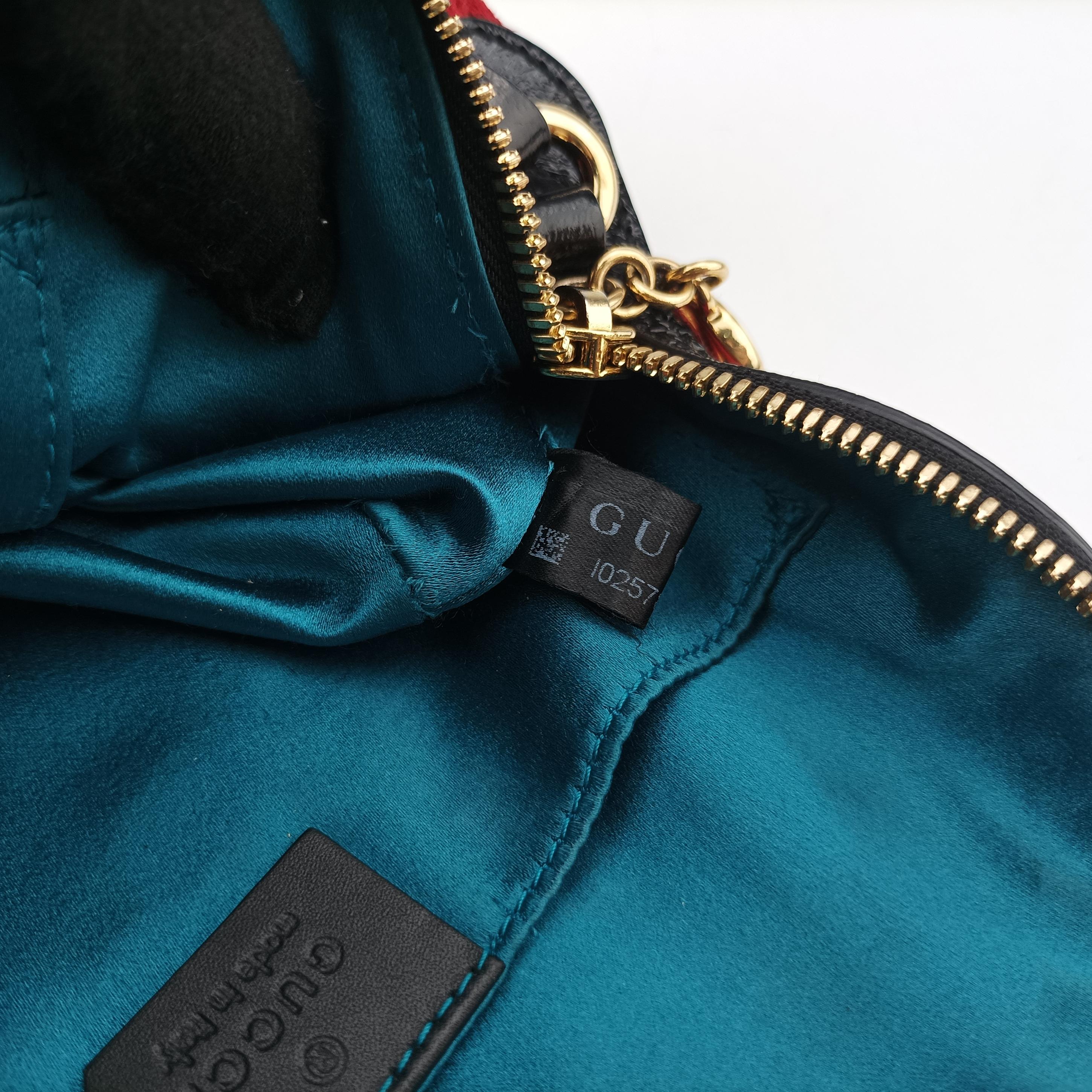 Ophidia Red×black Suede x leather 499621 I025780415オフィディア レッド×ブラック スエード×レザー 499621 I025780415