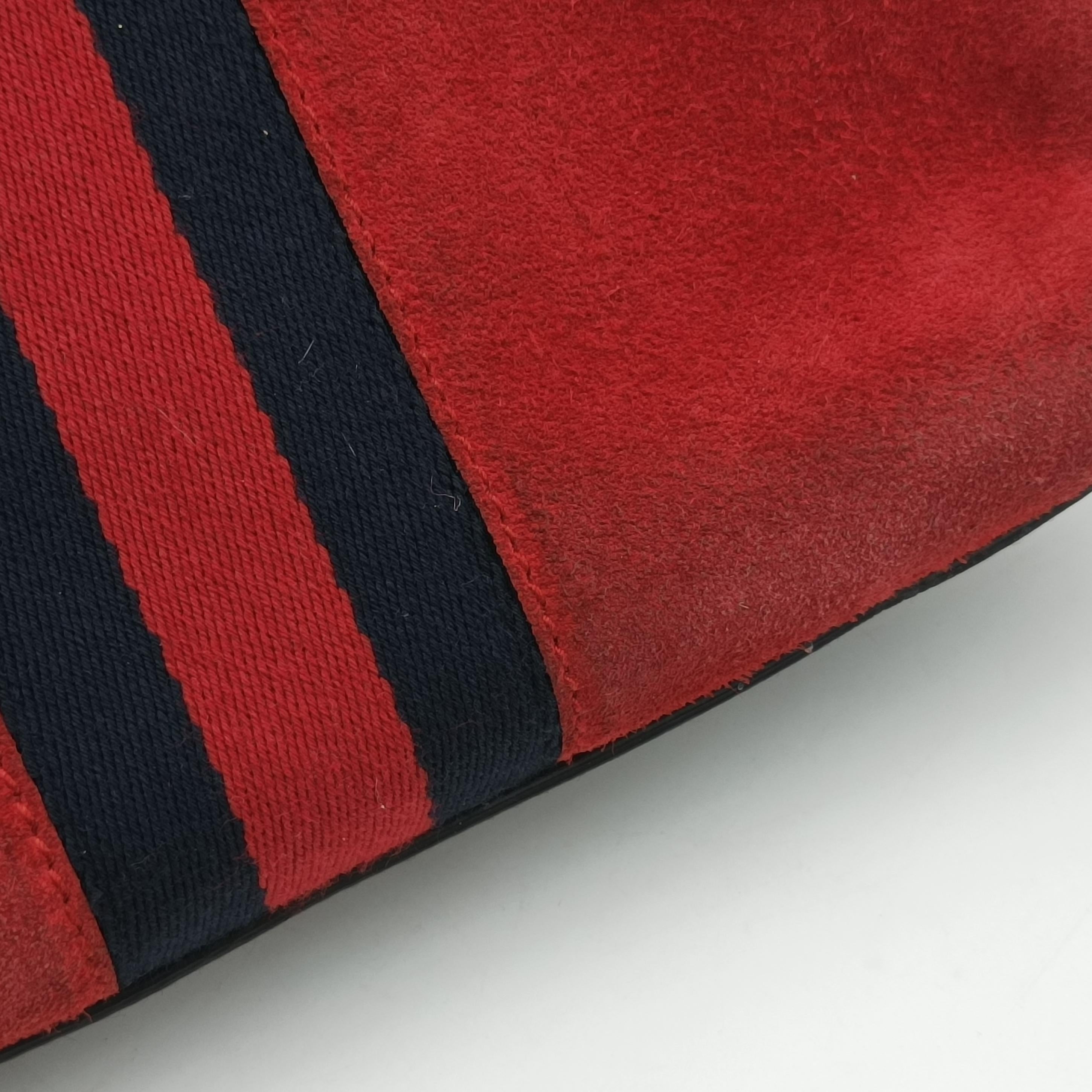 Ophidia Red×black Suede x leather 499621 I025780415オフィディア レッド×ブラック スエード×レザー 499621 I025780415