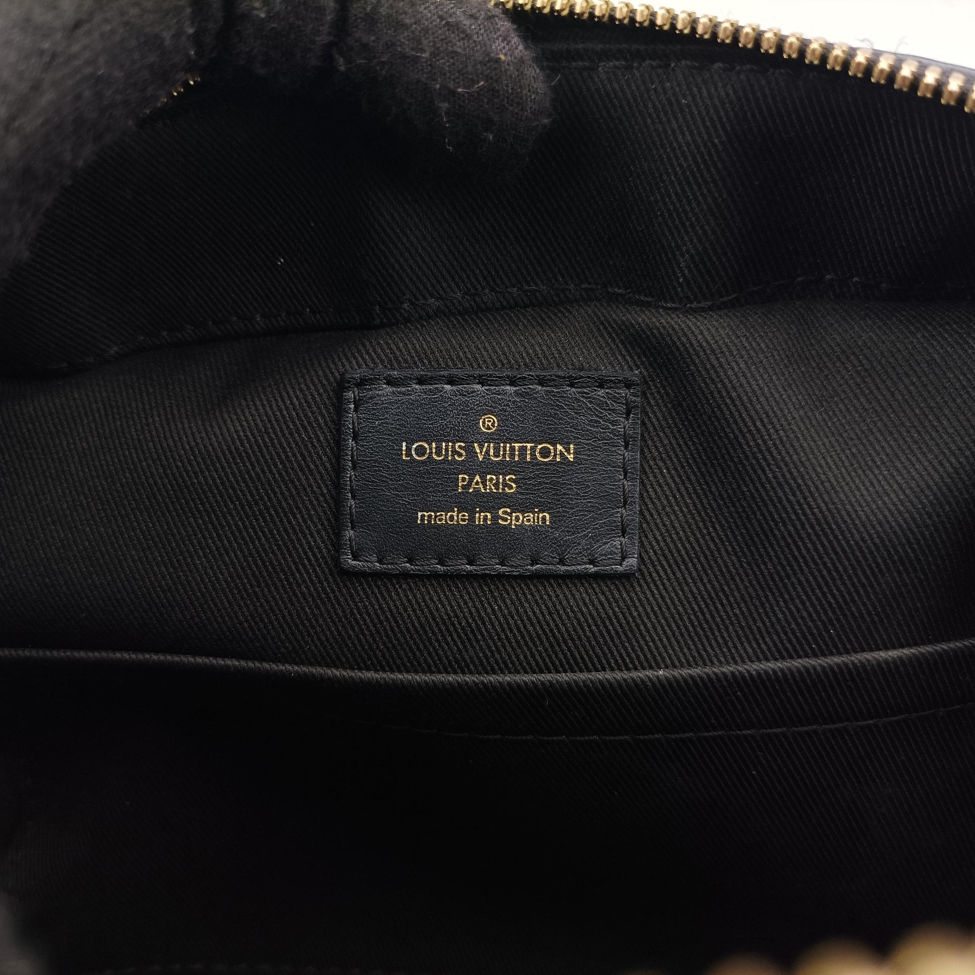 SAINTONGE brown×Noir Monogram Canvas×calf leather M43555 CA3118サントンジュ モノグラム/ブラウン系×ノワール モノグラムキャンバス×カーフレザー M43555 CA3118