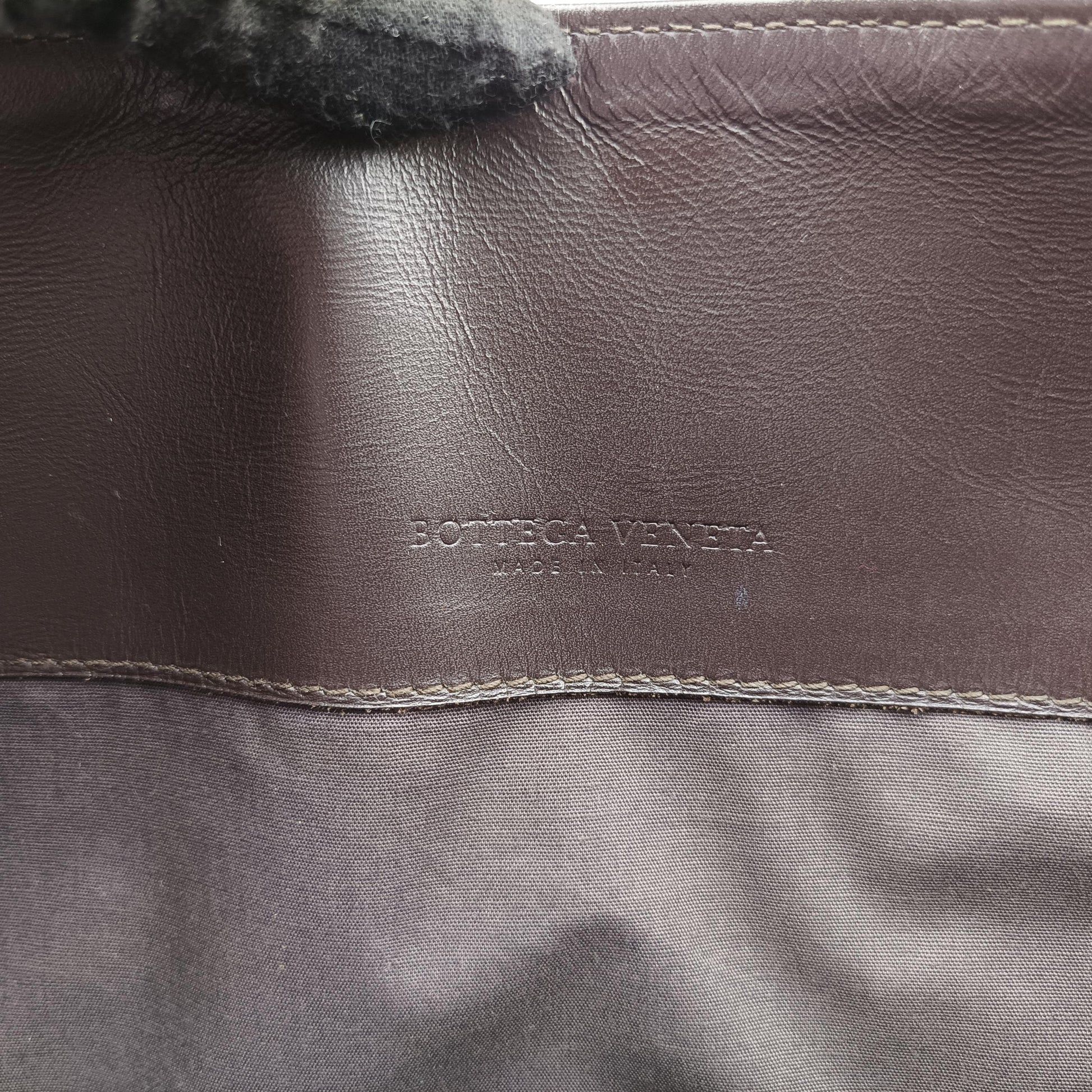 Intrecciato Brown lambskin B00308101Nイントレチャート ブラウン ラムスキン B00308101N