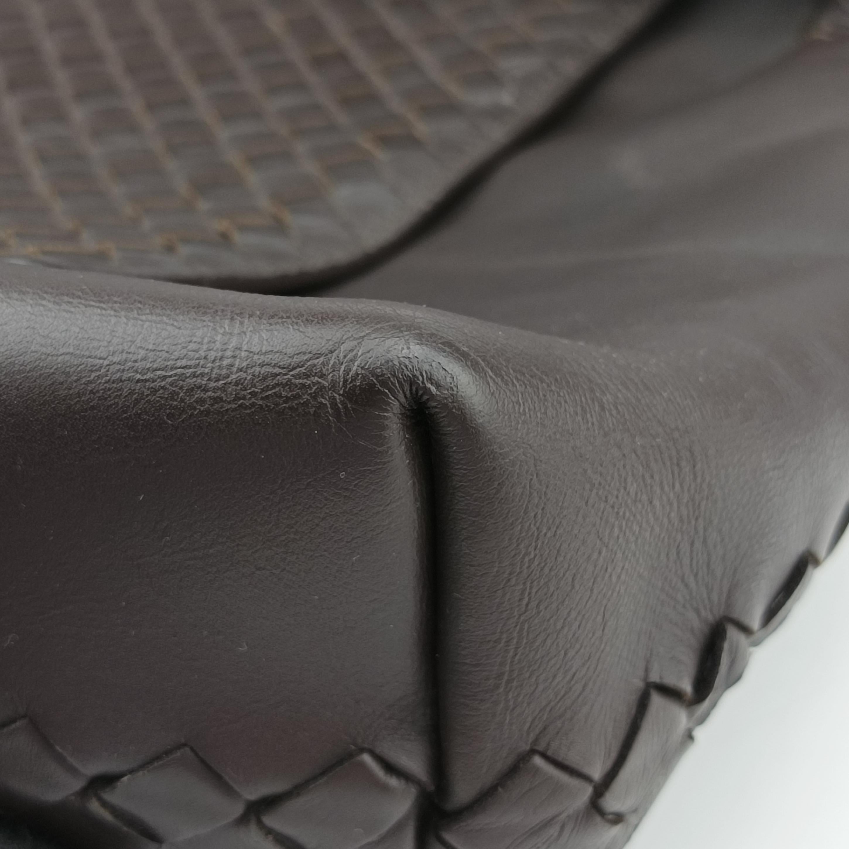 Intrecciato Brown lambskin B00308101Nイントレチャート ブラウン ラムスキン B00308101N