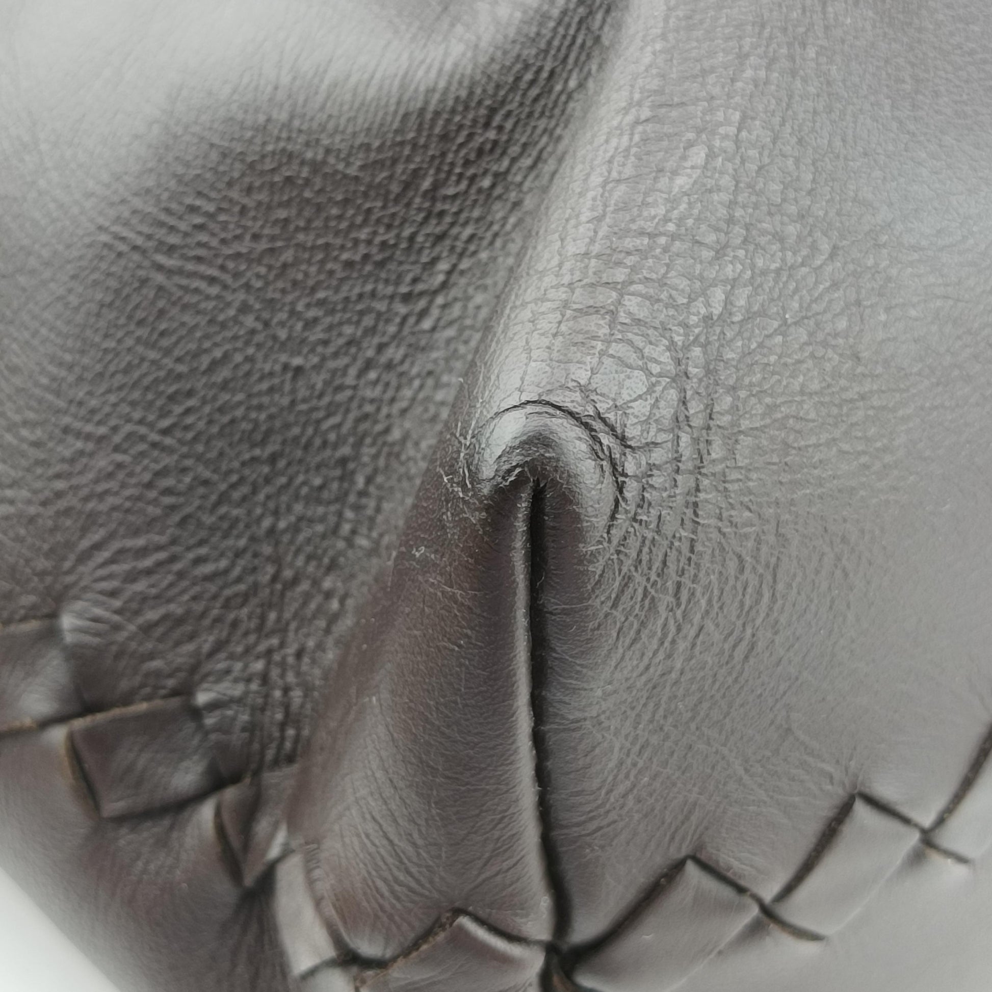 Intrecciato Brown lambskin B00308101Nイントレチャート ブラウン ラムスキン B00308101N