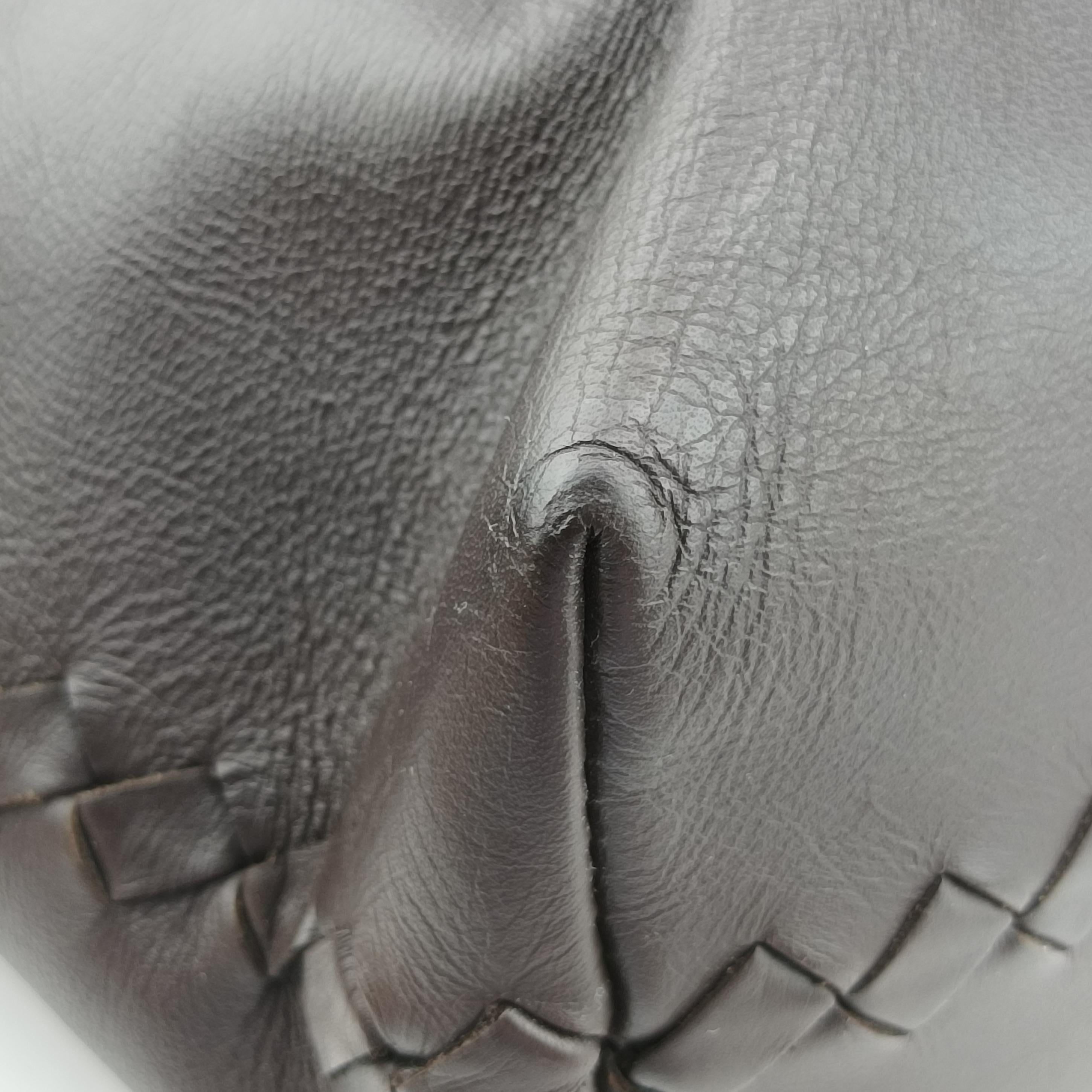 Intrecciato Brown lambskin B00308101Nイントレチャート ブラウン ラムスキン B00308101N