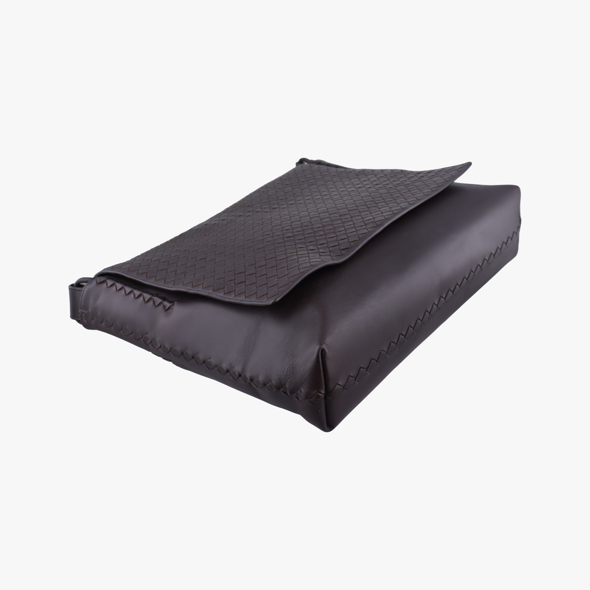 Intrecciato Brown lambskin B00308101Nイントレチャート ブラウン ラムスキン B00308101N