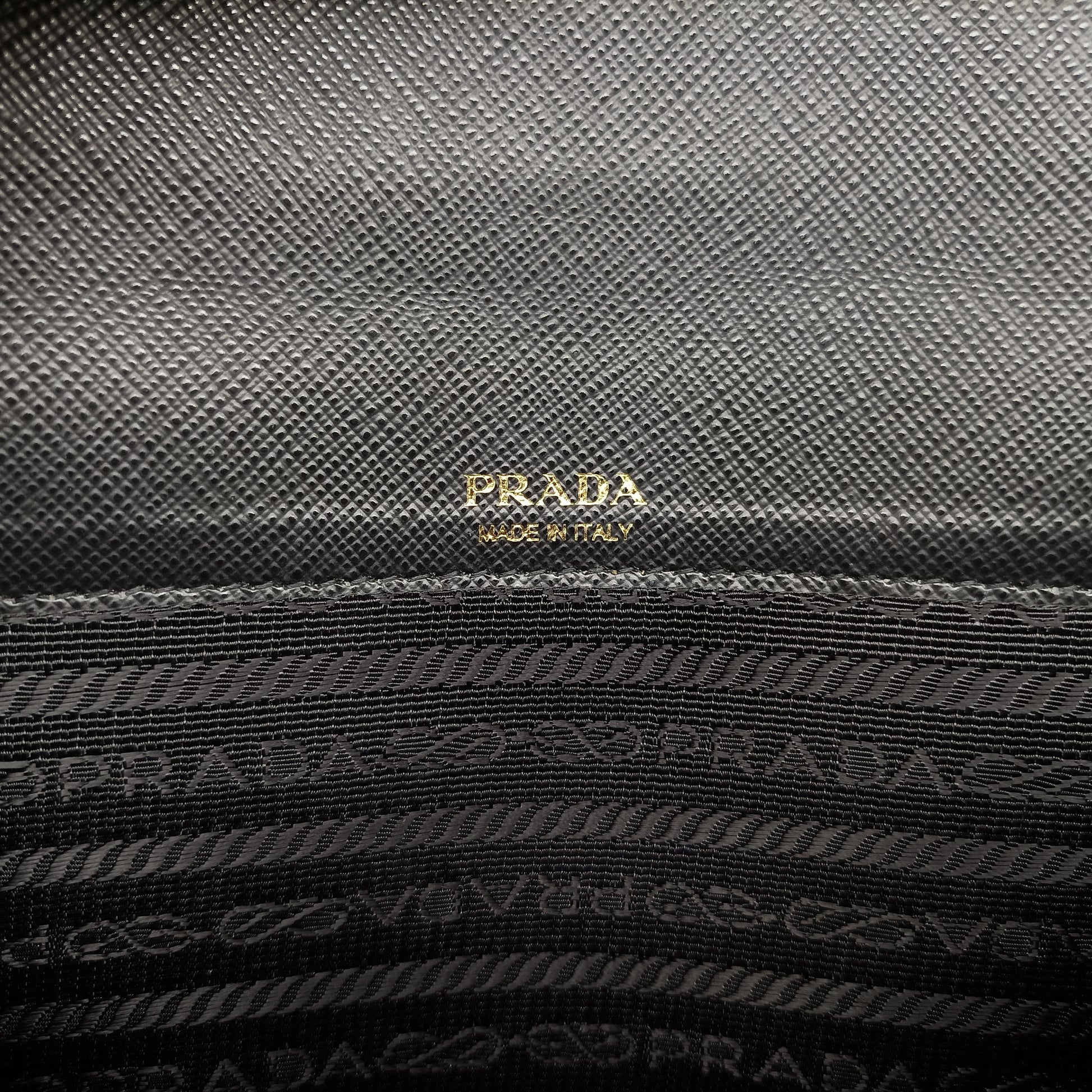 Heart pattern Black×multicolor Saffiano leather 62ハート パターン ブラック×マルチカラー サフィアーノレザー 62