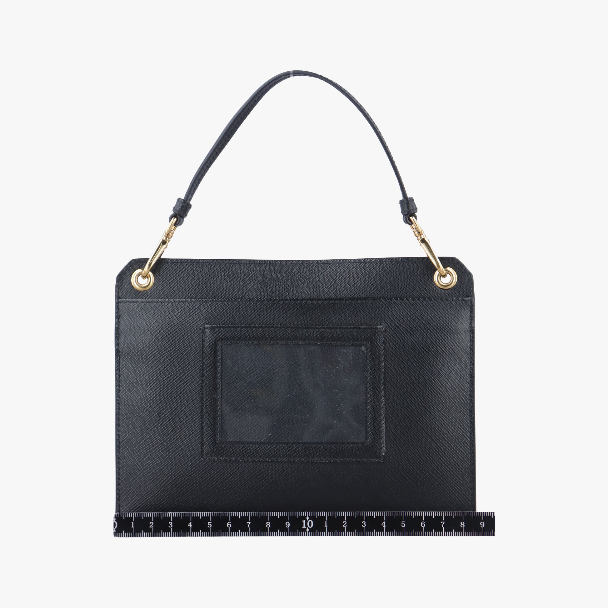 Heart pattern Black×multicolor Saffiano leather 62ハート パターン ブラック×マルチカラー サフィアーノレザー 62