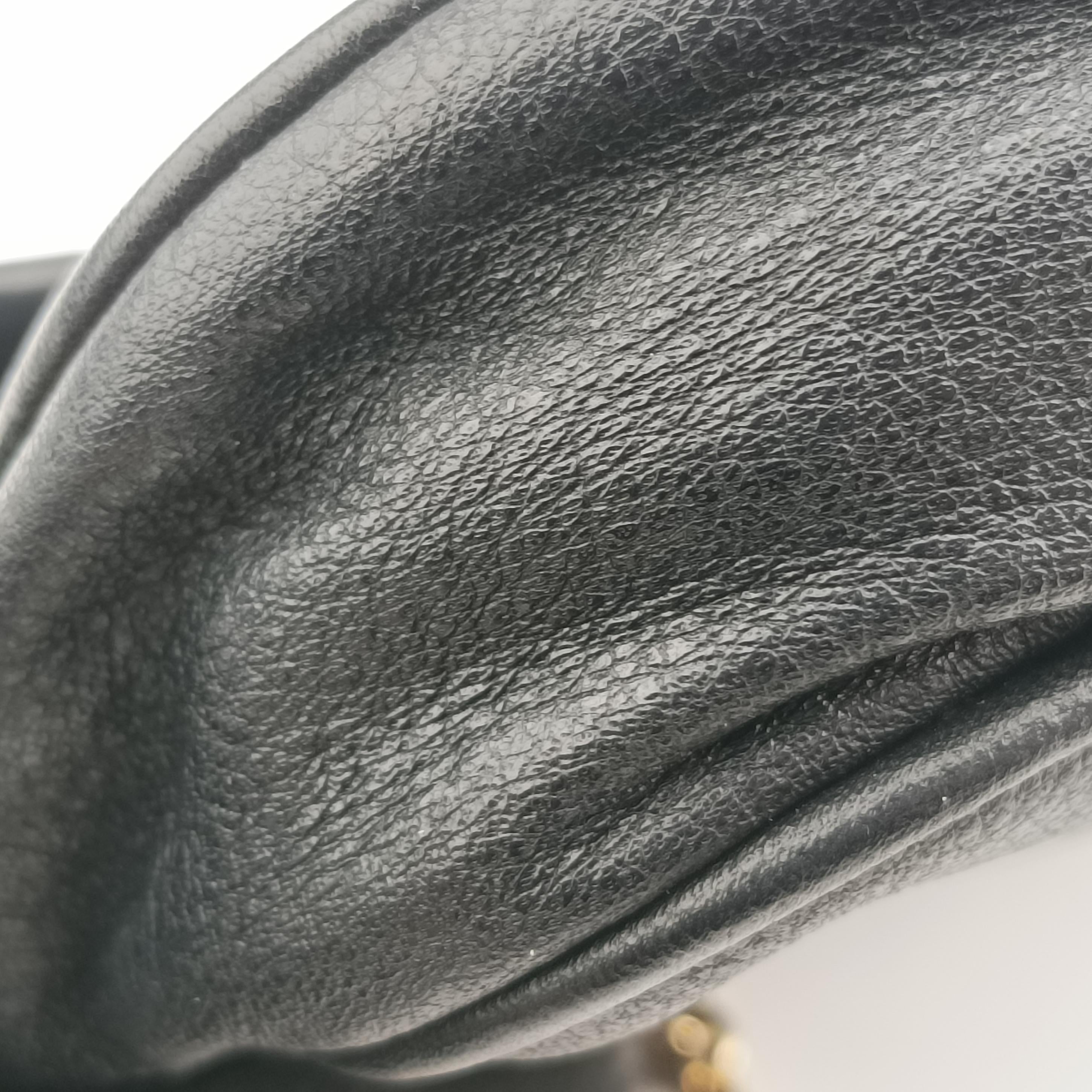 Fendista Pochette Black Leather 8M0276 8M0276-ANG 129-2516フェンディスタ ポシェット ブラック レザー 8M0276 8M0276-ANG 129-2516
