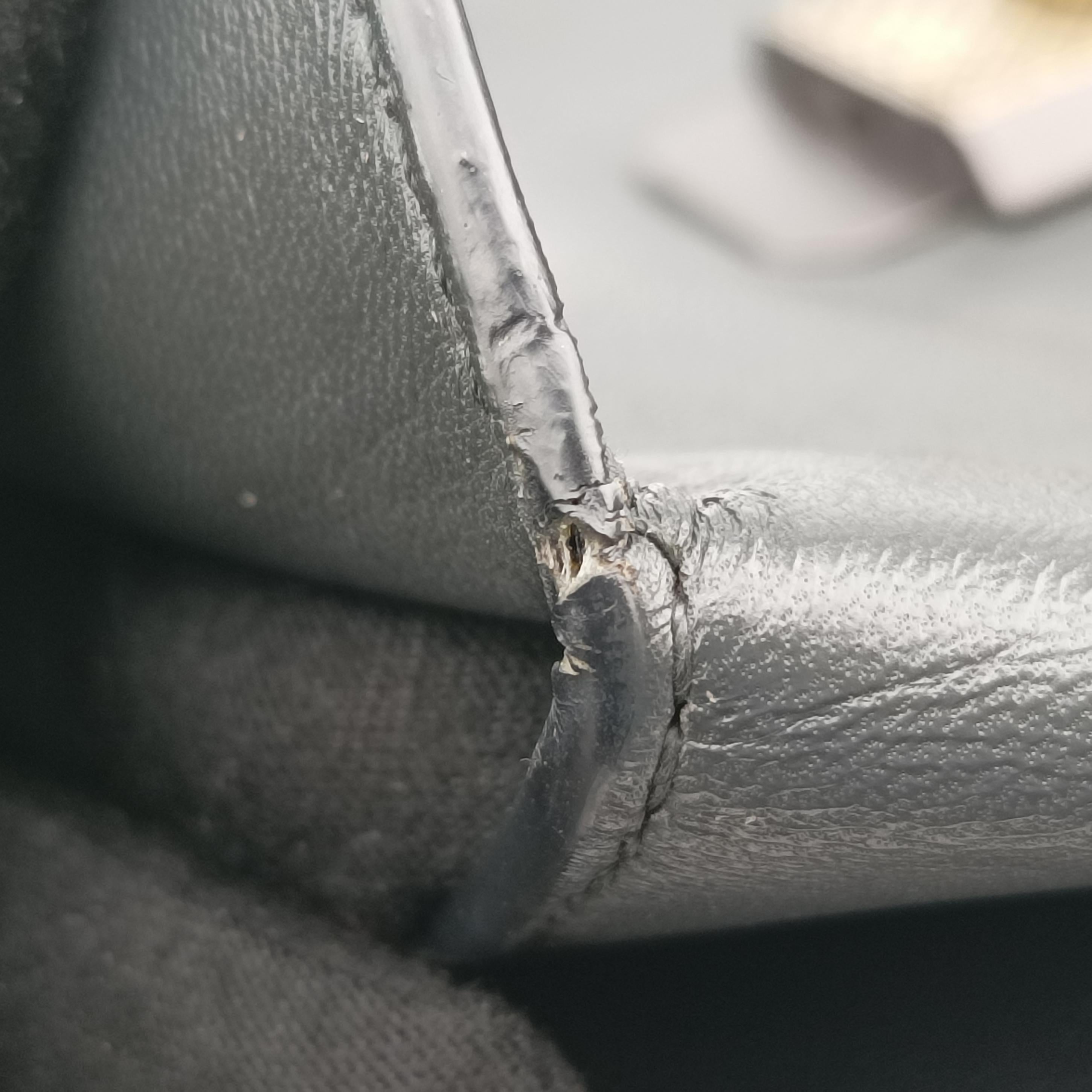 Tricolor Piazza Blue×Black leather B07285866Fトリコロールピアッザ ブルー×ブラック レザー B07285866F