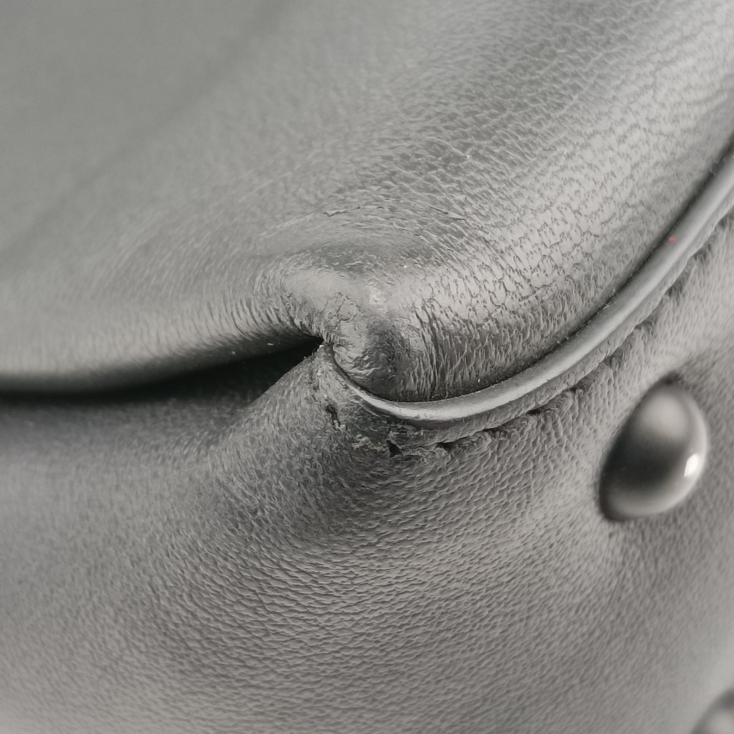 Tricolor Piazza Blue×Black leather B07285866Fトリコロールピアッザ ブルー×ブラック レザー B07285866F