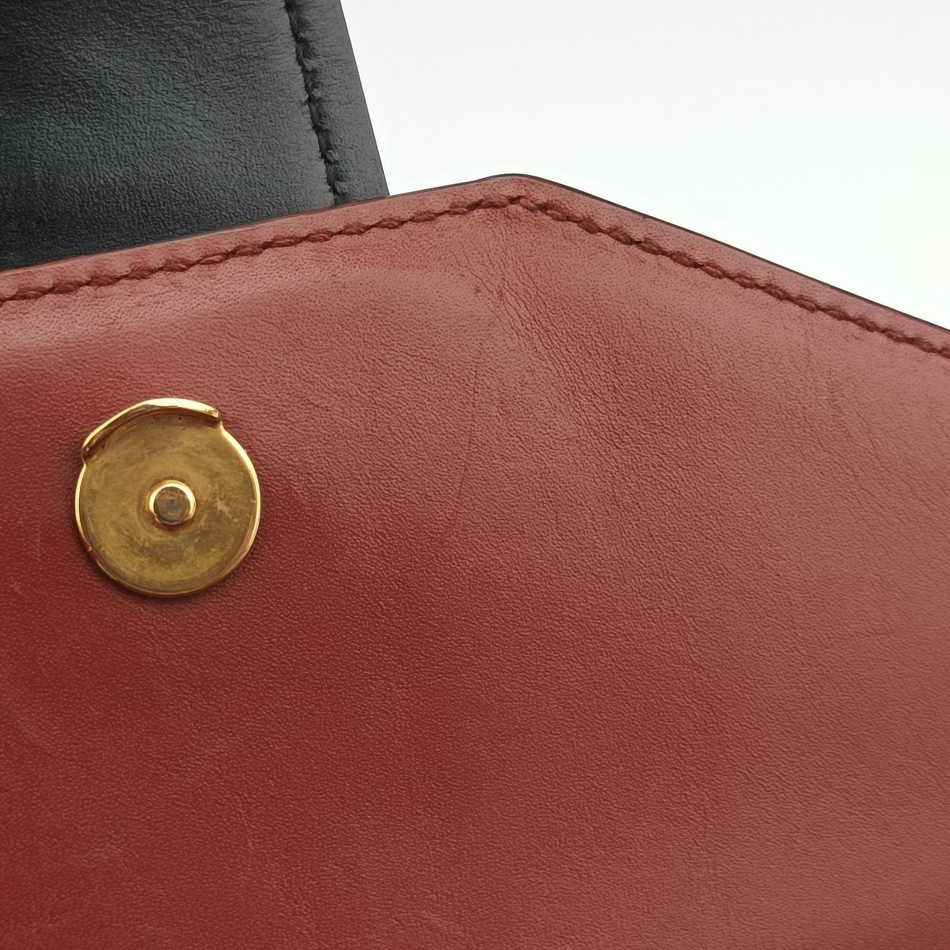 Animalier Cahier Lions Head Red×black Leather 1BD089 25カイエ ライオンヘッド レッド×ブラック レザー 1BD089 25