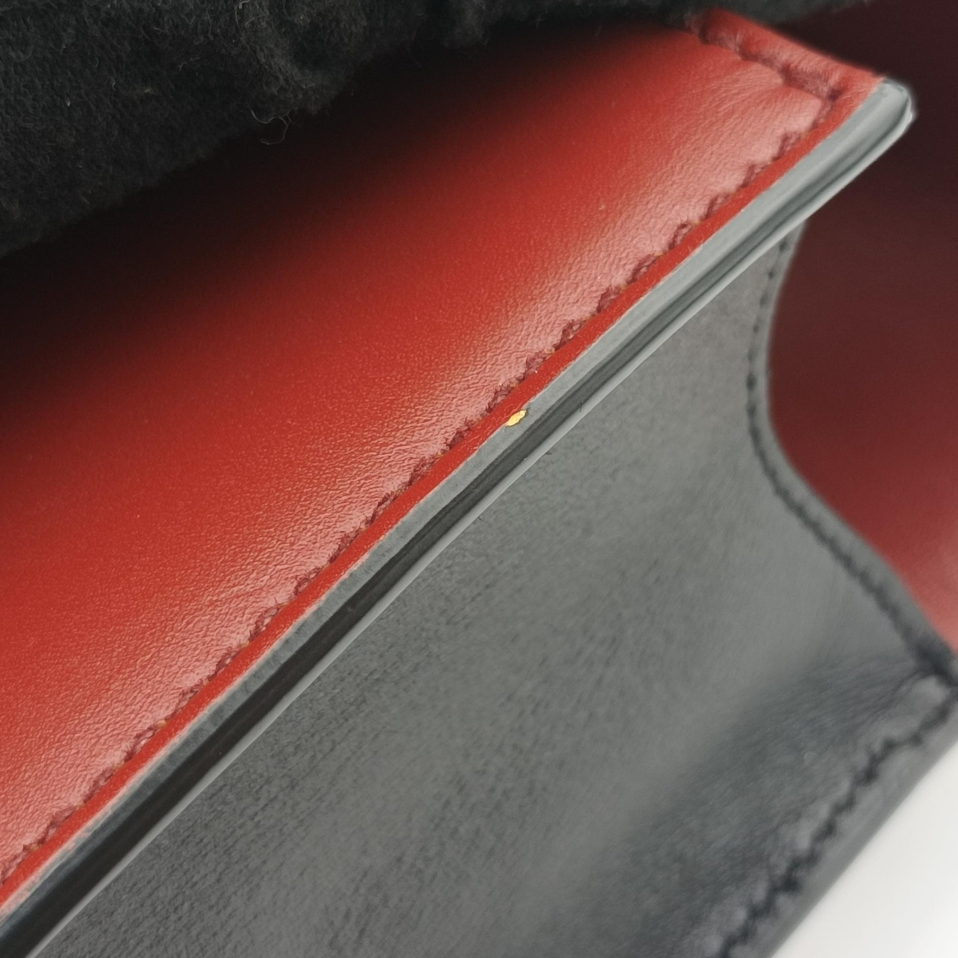 Animalier Cahier Lions Head Red×black Leather 1BD089 25カイエ ライオンヘッド レッド×ブラック レザー 1BD089 25