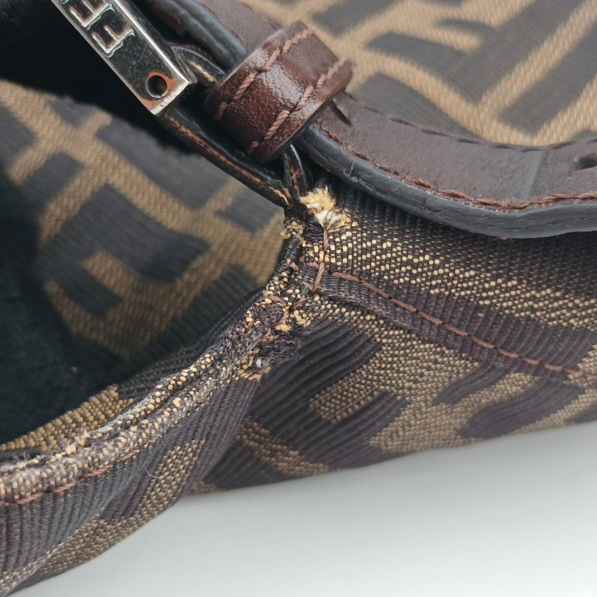 Mamma Baguette Brown Jacquard マンマバケット ブラウン ジャガード 