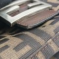 Mamma Baguette Brown Jacquard マンマバケット ブラウン ジャガード 