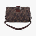 Mamma Baguette Brown Jacquard マンマバケット ブラウン ジャガード 
