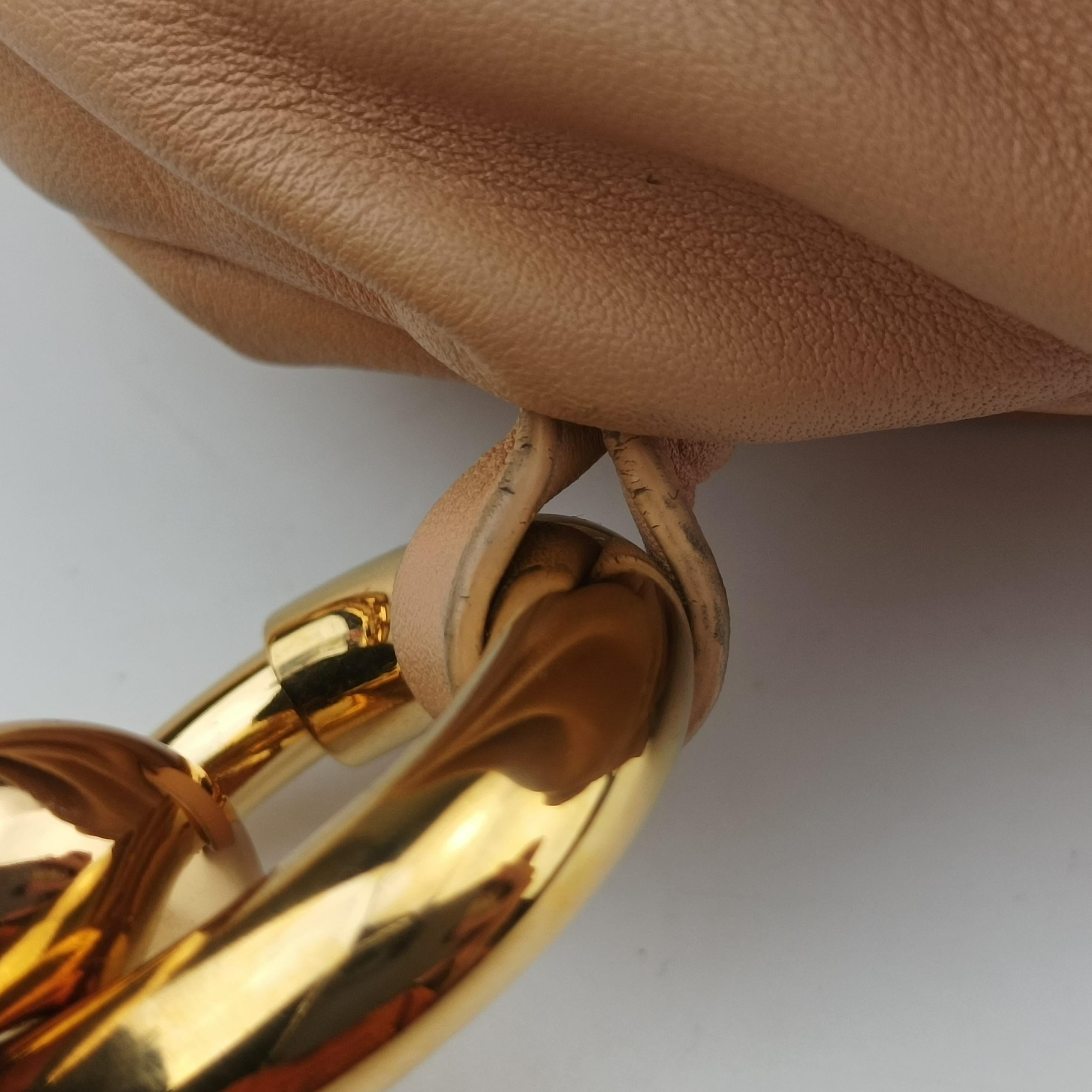 The Chain Pouch Beige lambskin B09713771Dザ チェーン ポーチ ベージュ ラムスキン B09713771D