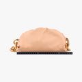 The Chain Pouch Beige lambskin B09713771Dザ チェーン ポーチ ベージュ ラムスキン B09713771D