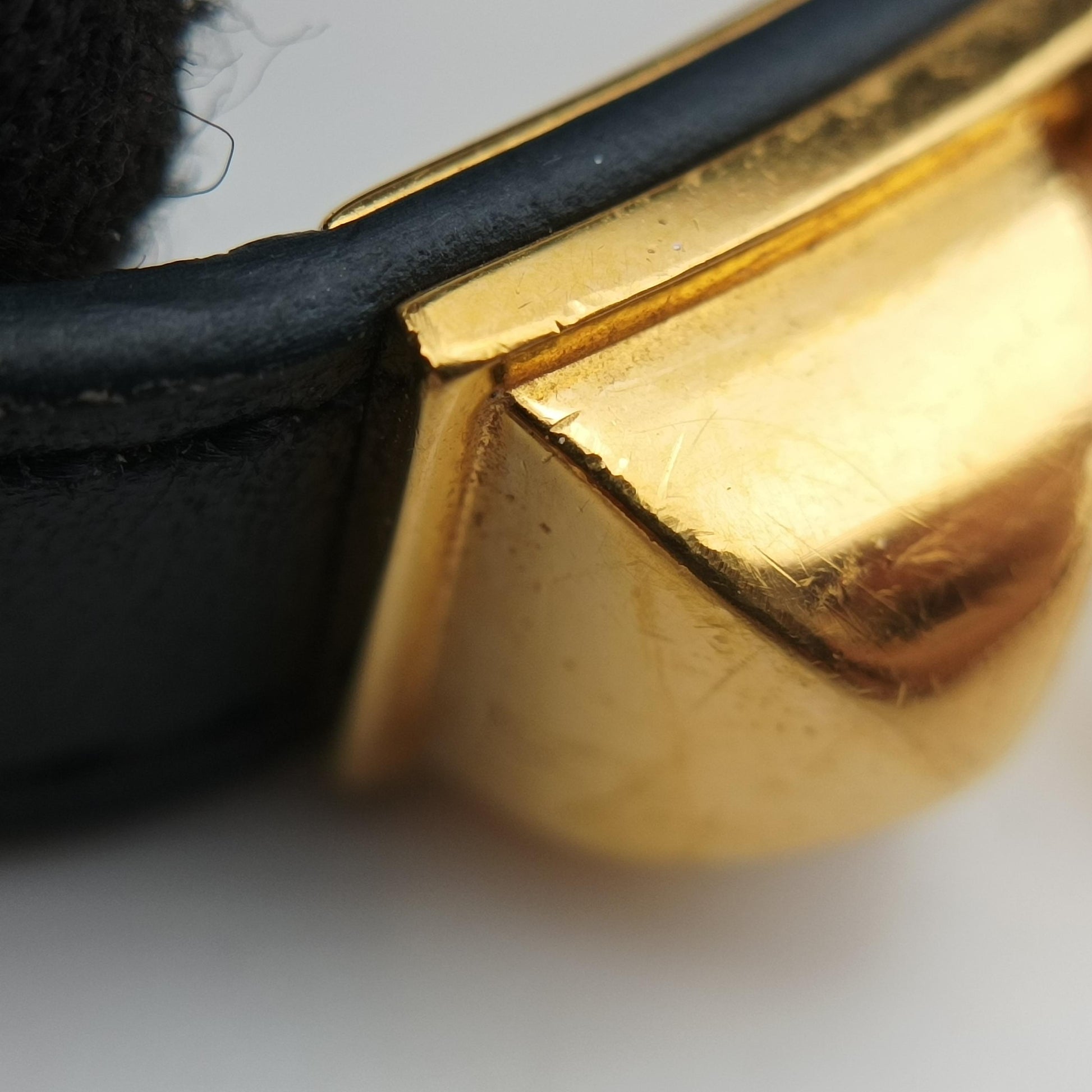 Bleu Saphir Swift  Plated  Rivale Black×golden Leather FL□Rレラップ サフィール スイフト メッキ リヴァーレ　 ブラック×ゴールド レザー　 FL□R