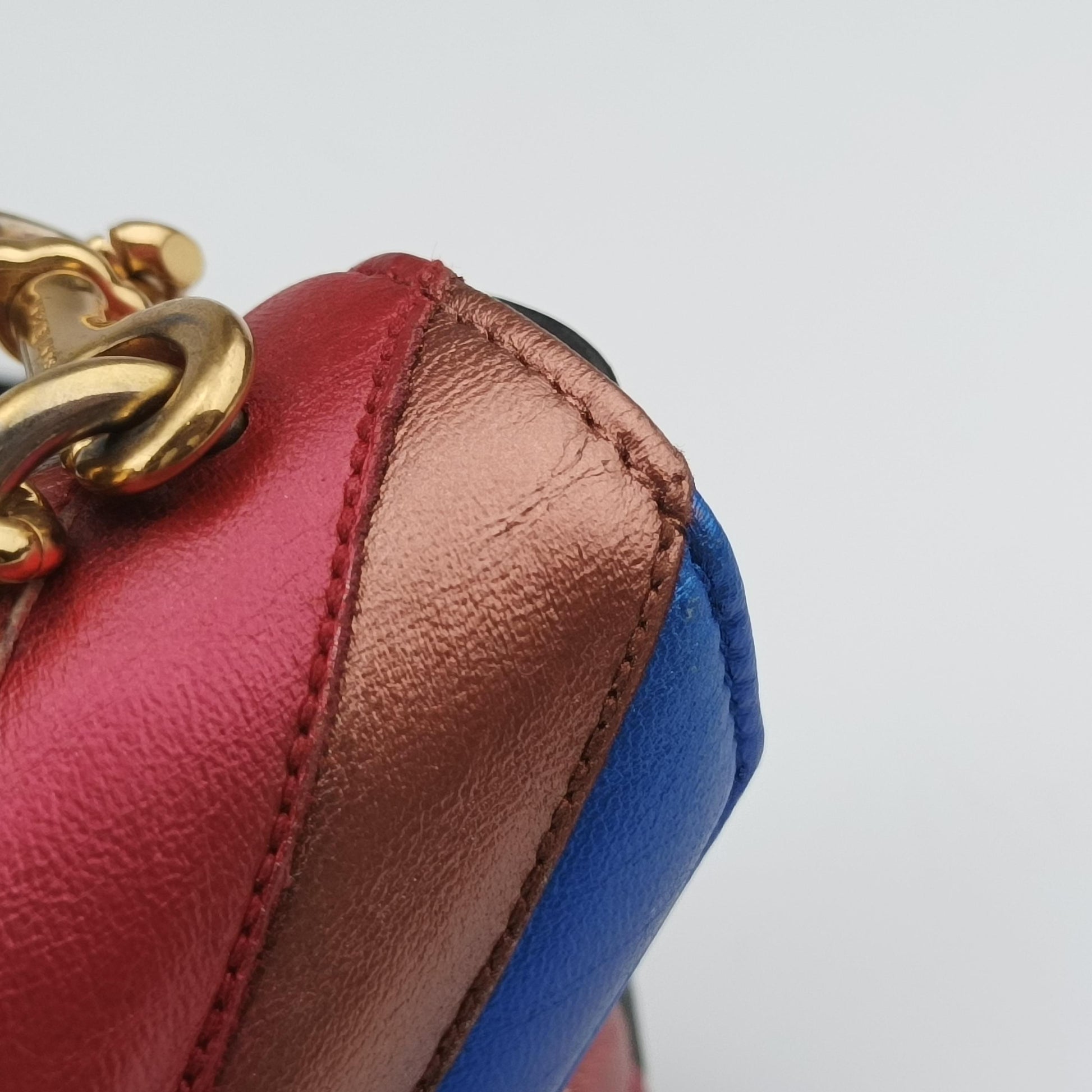 COLLEGE Rainbow Multicolour Leather 447977 BRS.447977.0916カレッジ マルチカラー レザー 447977 BRS.447977.0916