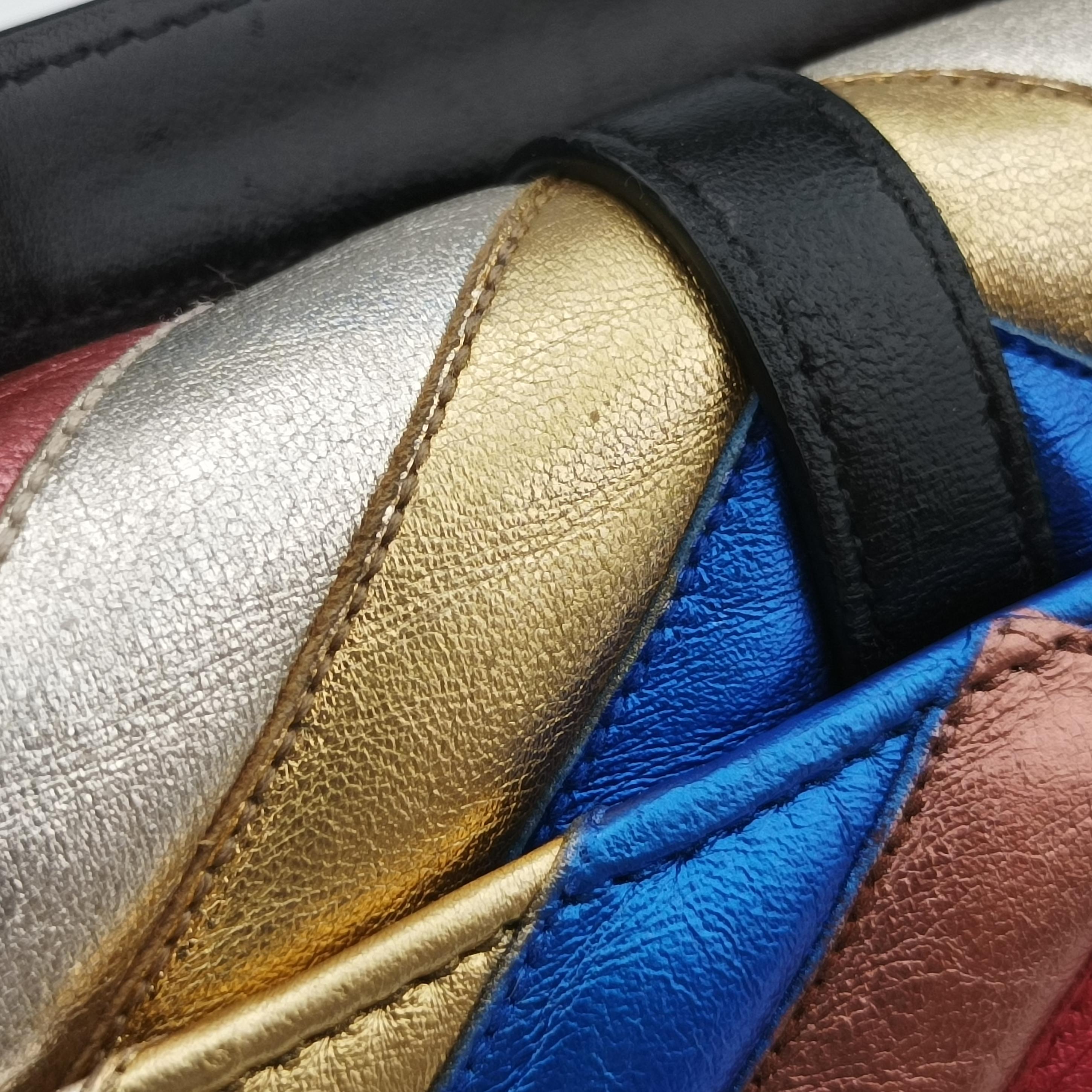 COLLEGE Rainbow Multicolour Leather 447977 BRS.447977.0916カレッジ マルチカラー レザー 447977 BRS.447977.0916