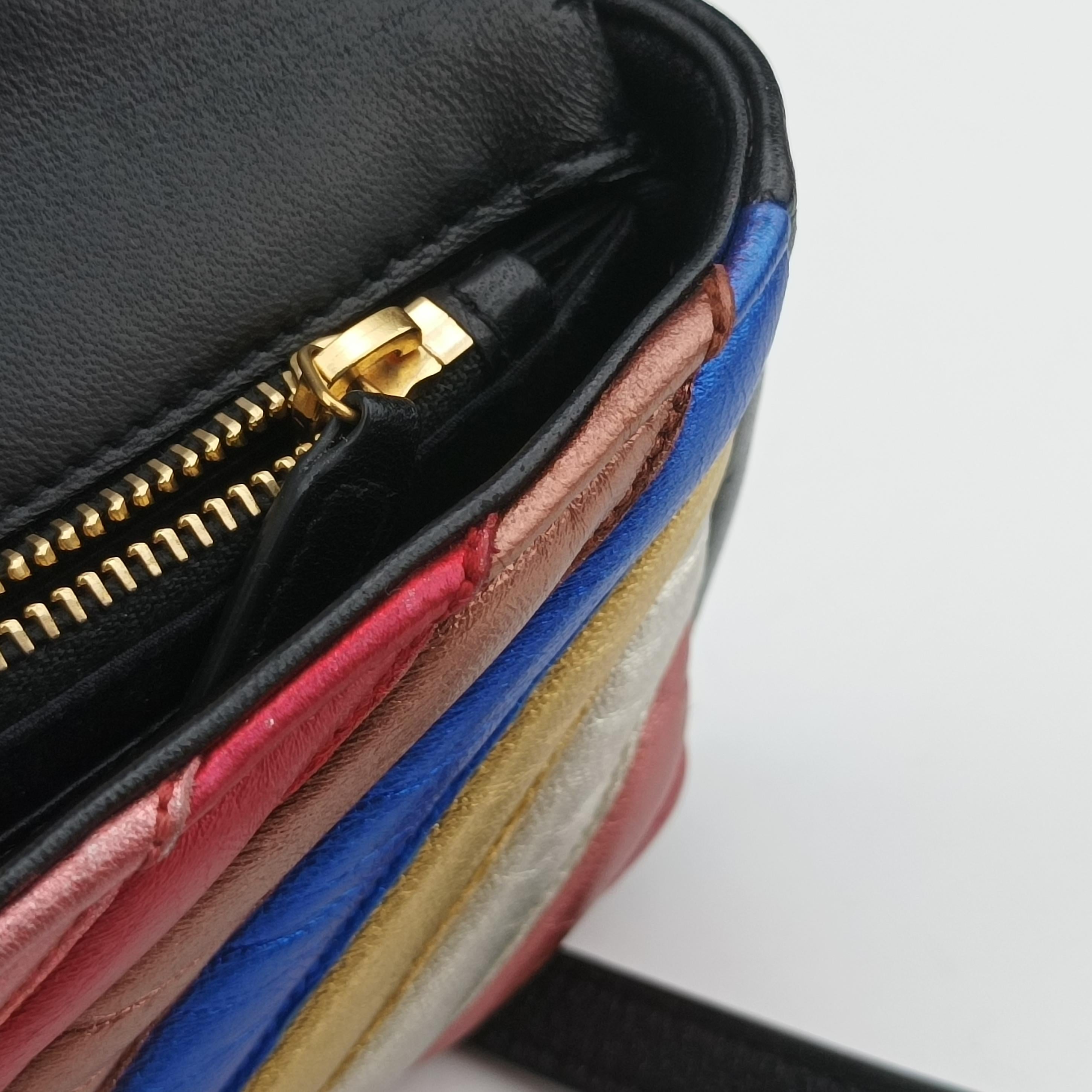 COLLEGE Rainbow Multicolour Leather 447977 BRS.447977.0916カレッジ マルチカラー レザー 447977 BRS.447977.0916