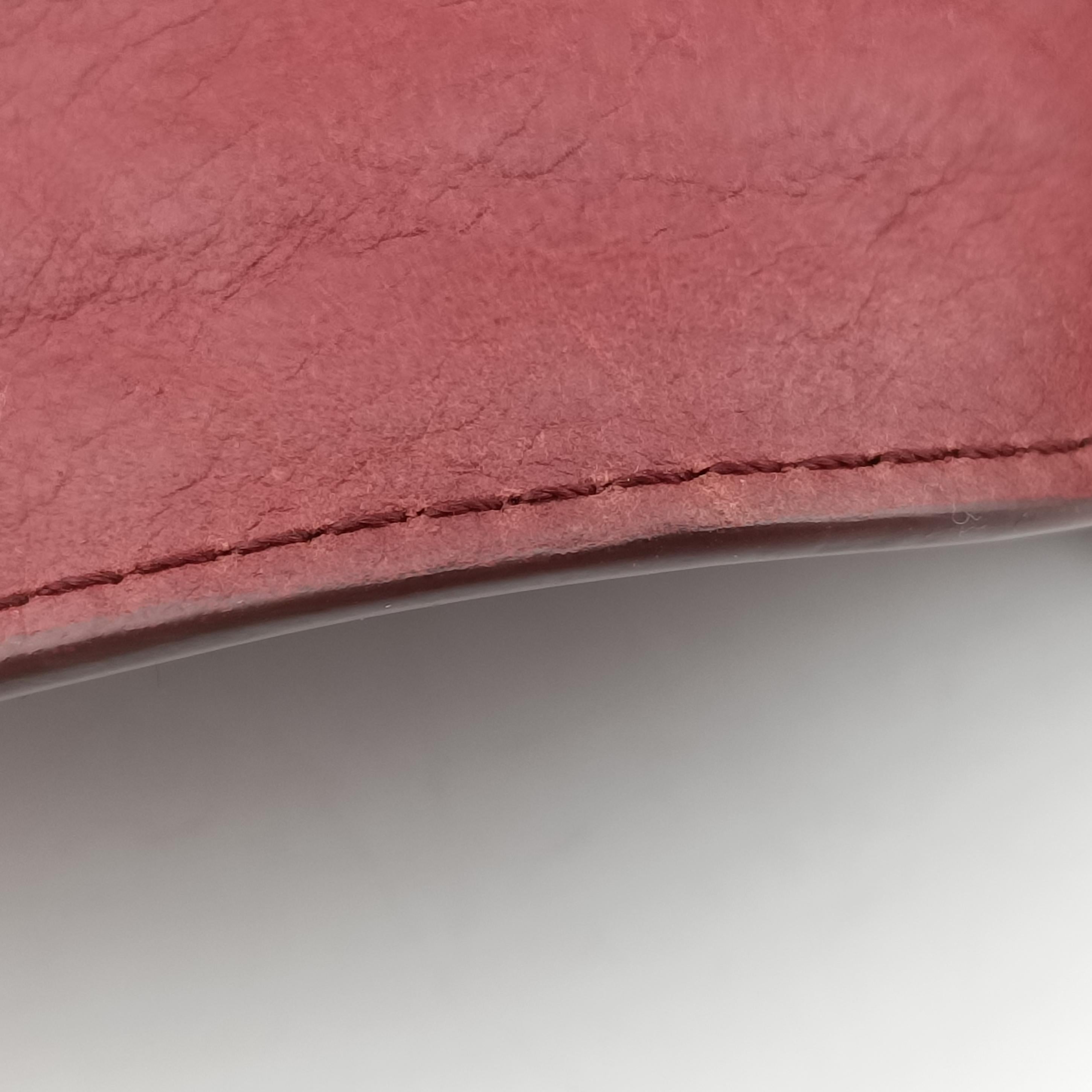 Gaucho burgundy x Orange Leather 02-MA-0016ガウチョ ワインレッド×オレンジ レザー 02-MA-0016