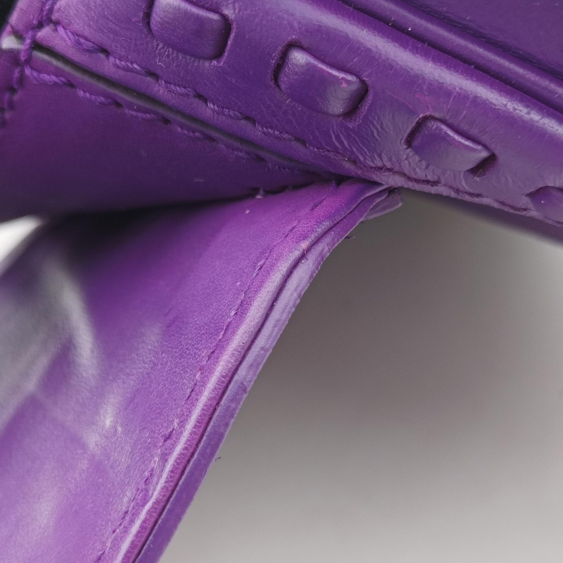 Snaffle Bit Purple Leather 263956 D9104391スナッフルビット パープル レザー 263956 D9104391