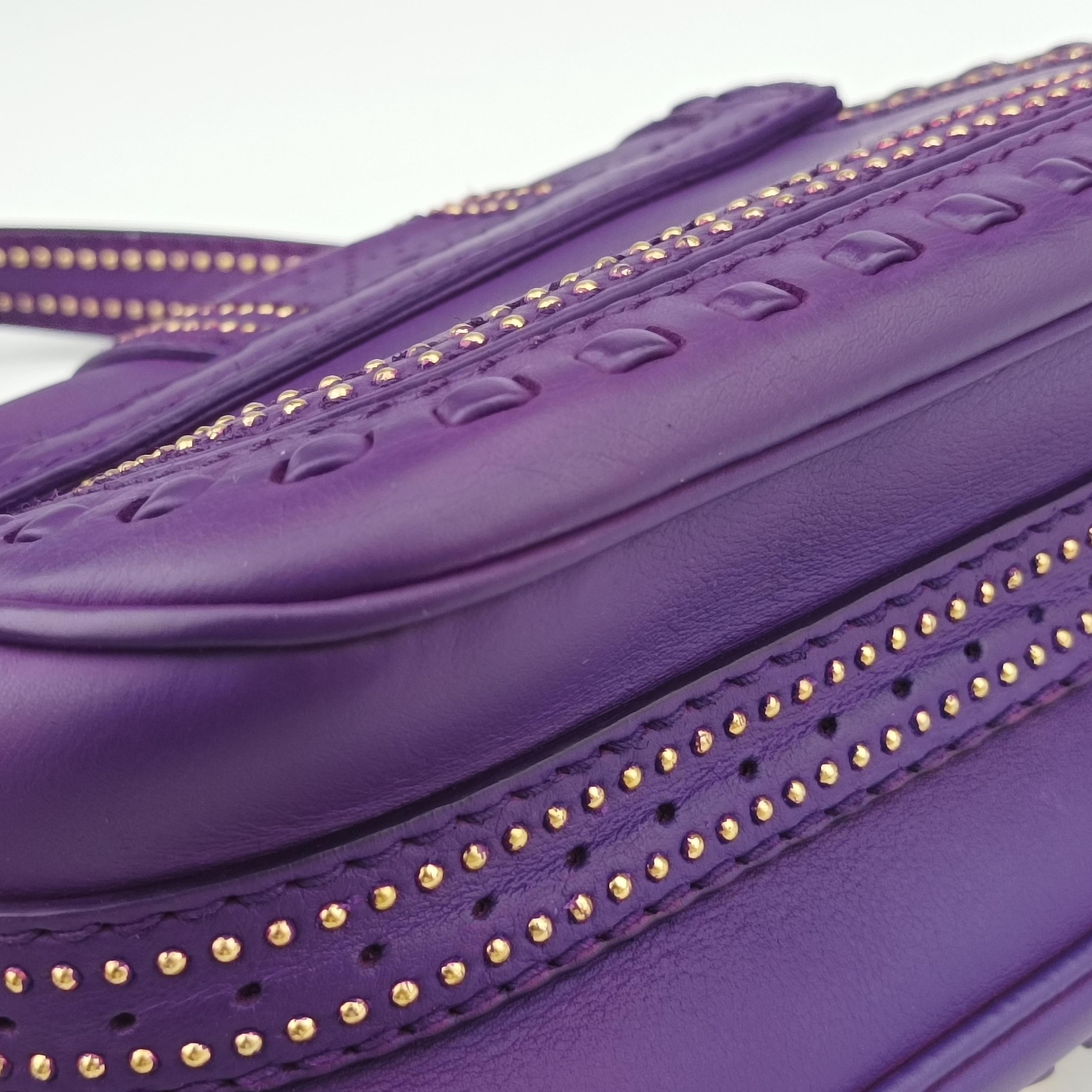 Snaffle Bit Purple Leather 263956 D9104391スナッフルビット パープル レザー 263956 D9104391