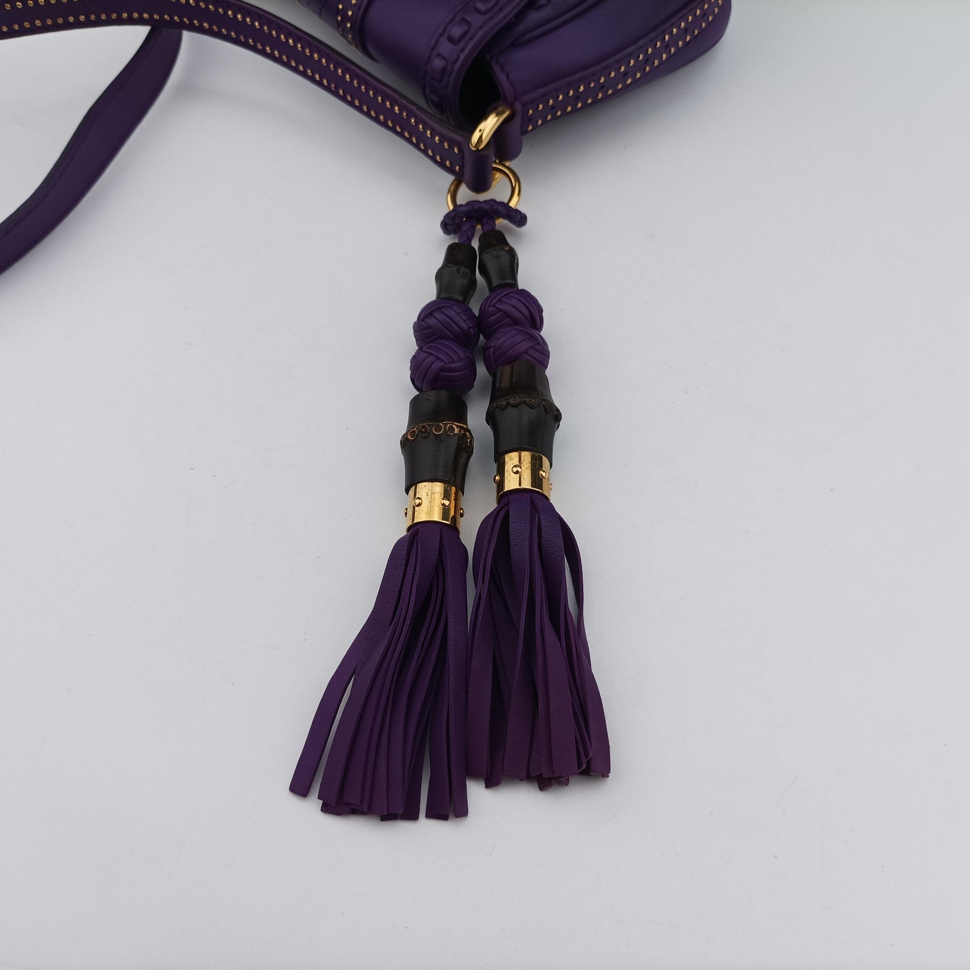 Snaffle Bit Purple Leather 263956 D9104391スナッフルビット パープル レザー 263956 D9104391